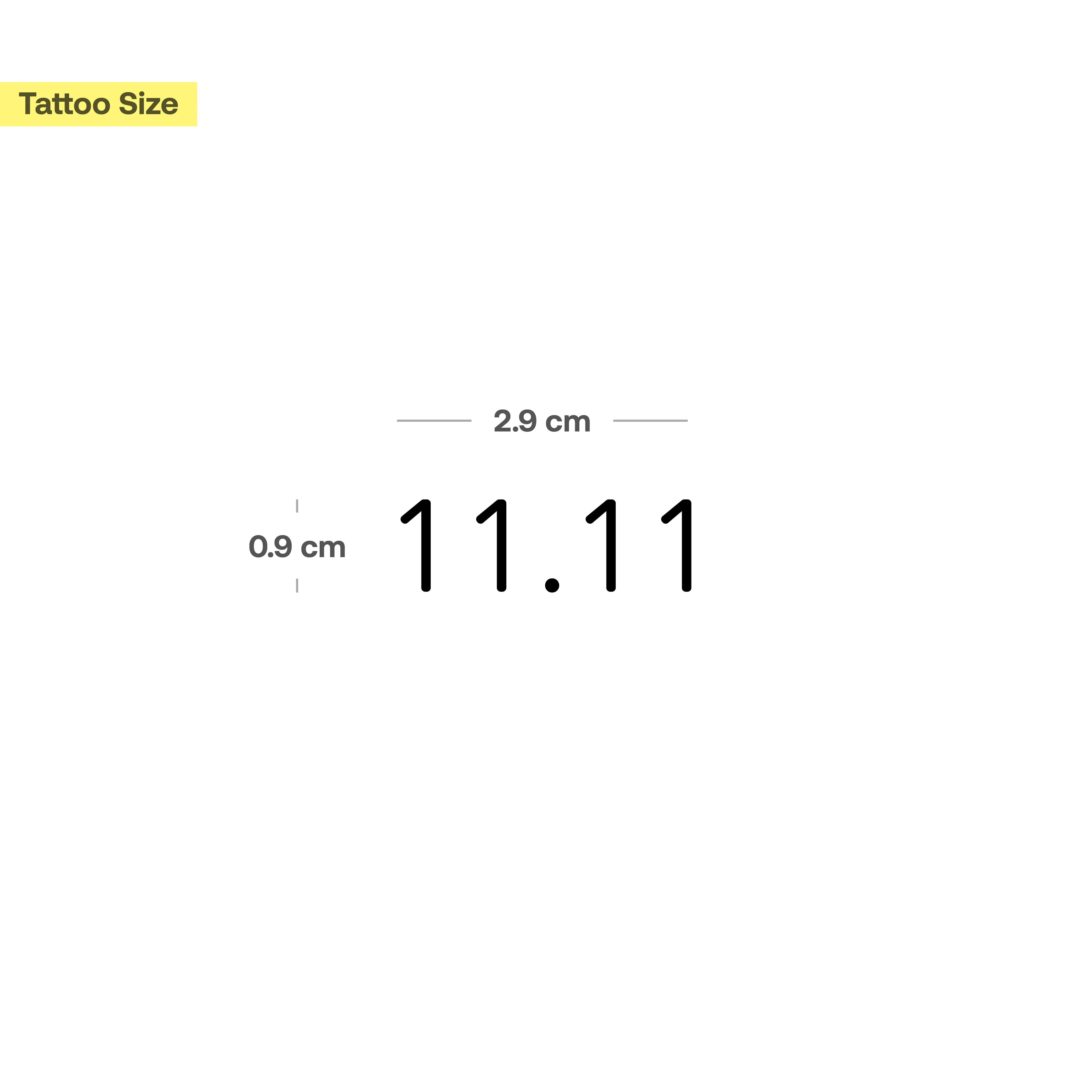 Tatouage 11.11 - Image 3
