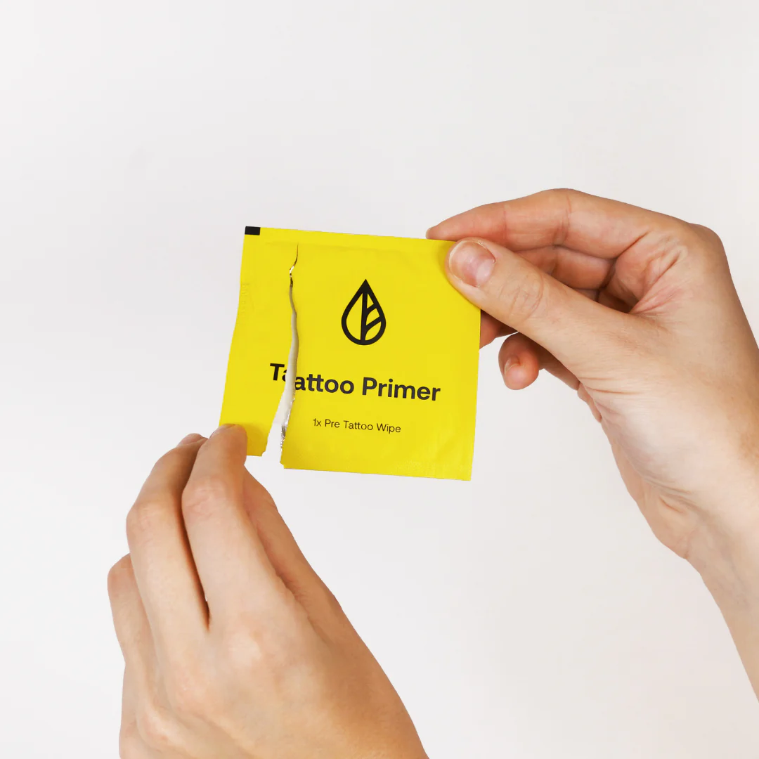 4x Tattoo Primer pour une peau propre & une forte adhérence