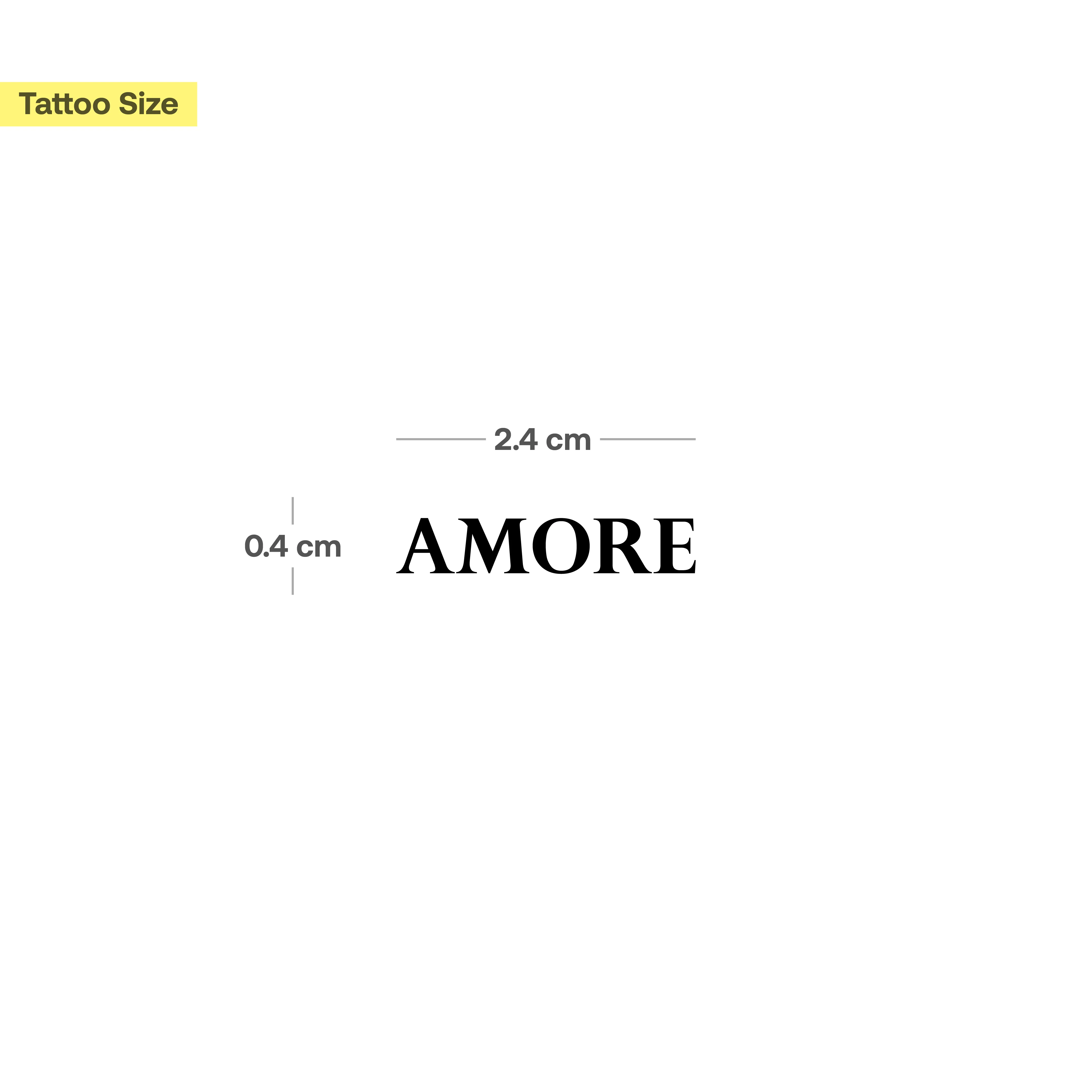 tatouage amore - Image 3