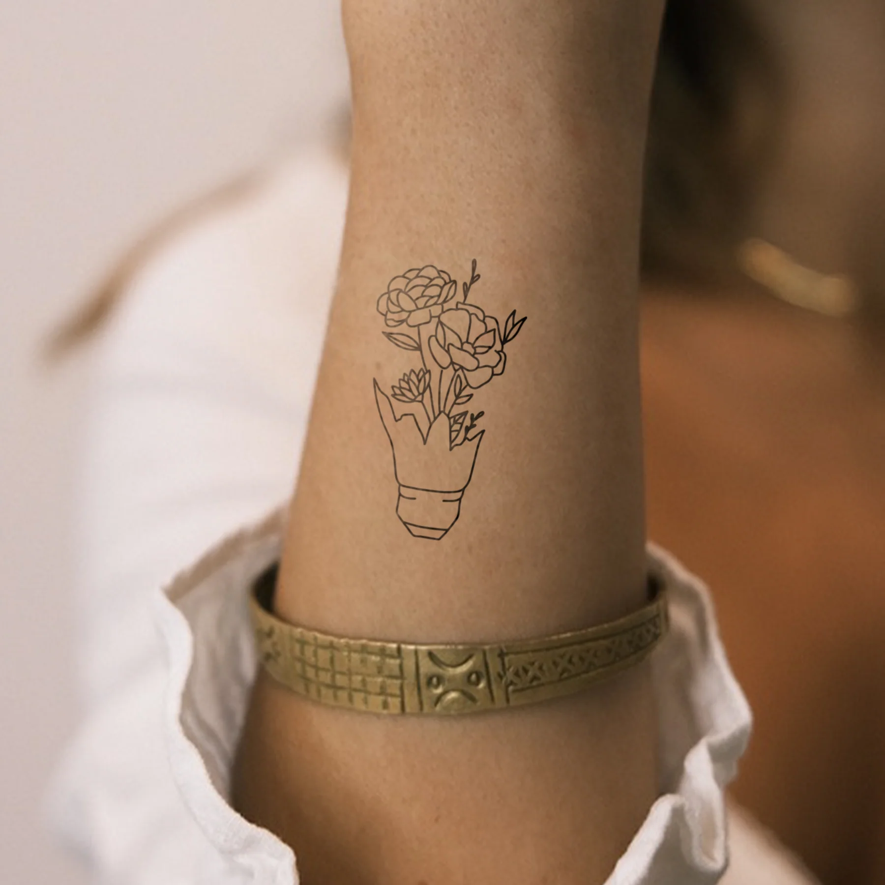 Ampoule de fleurs