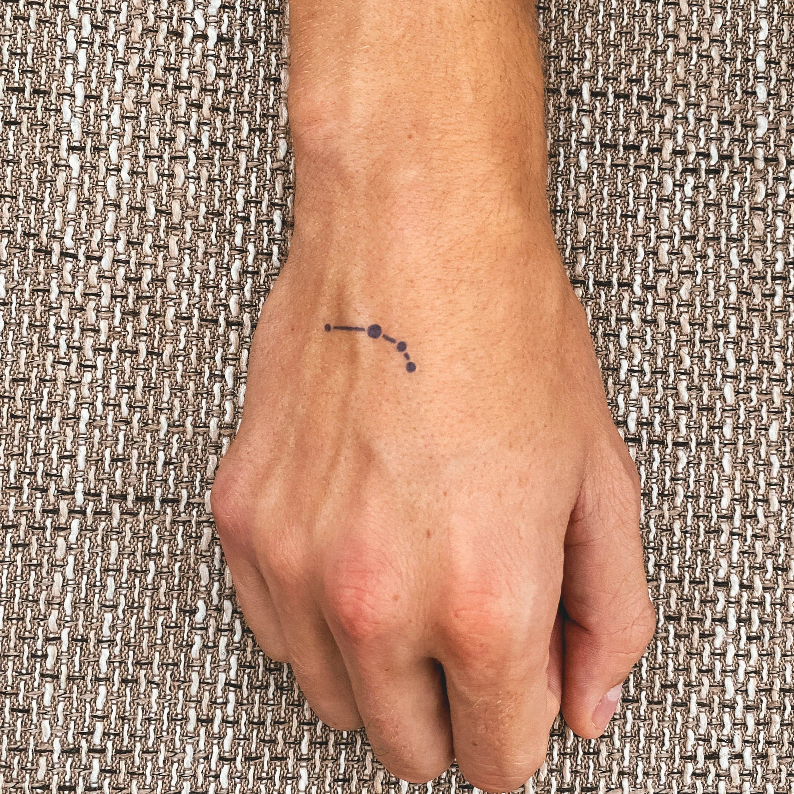 Tatouage Constellation du Bélier