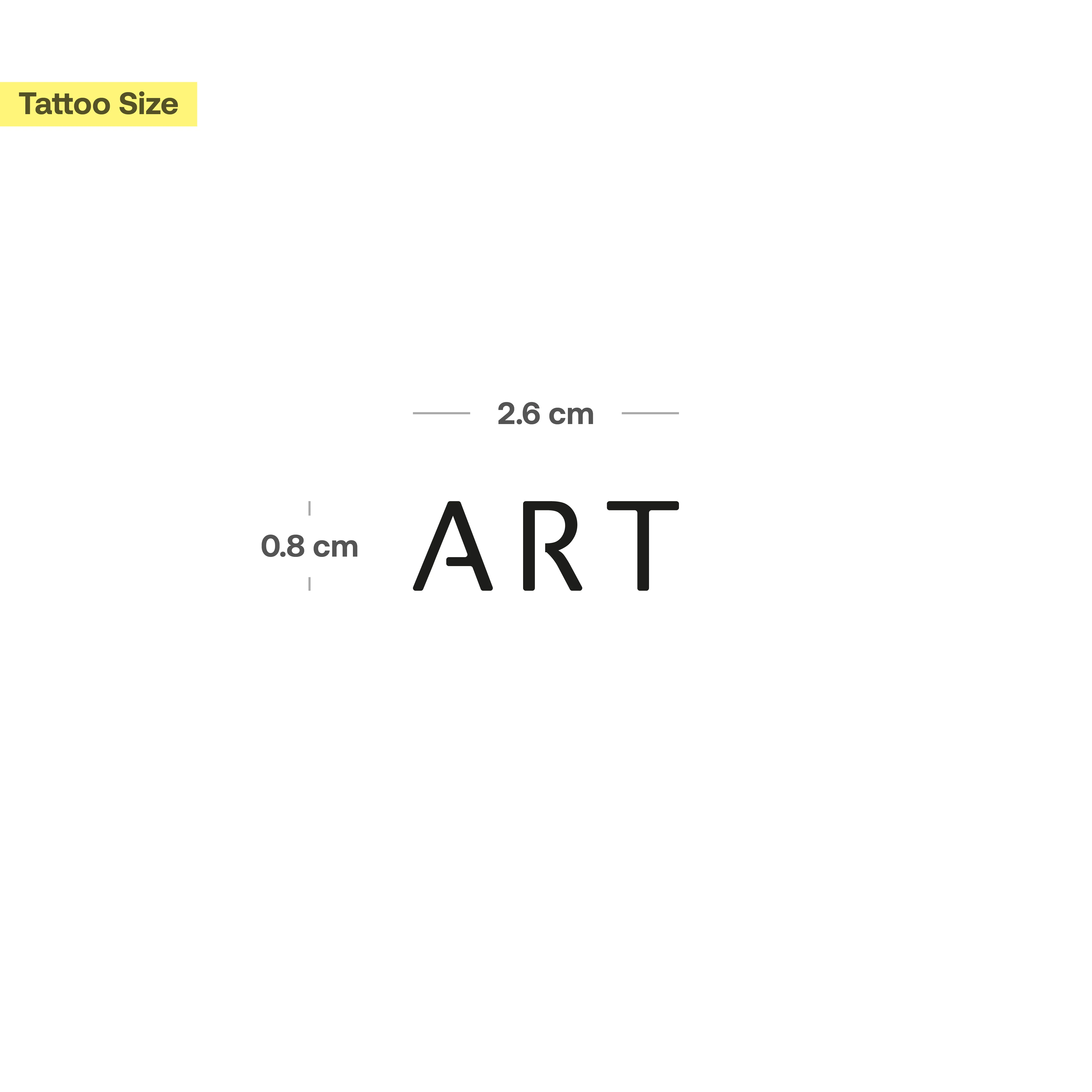 Tatouage "Art" - Image 3