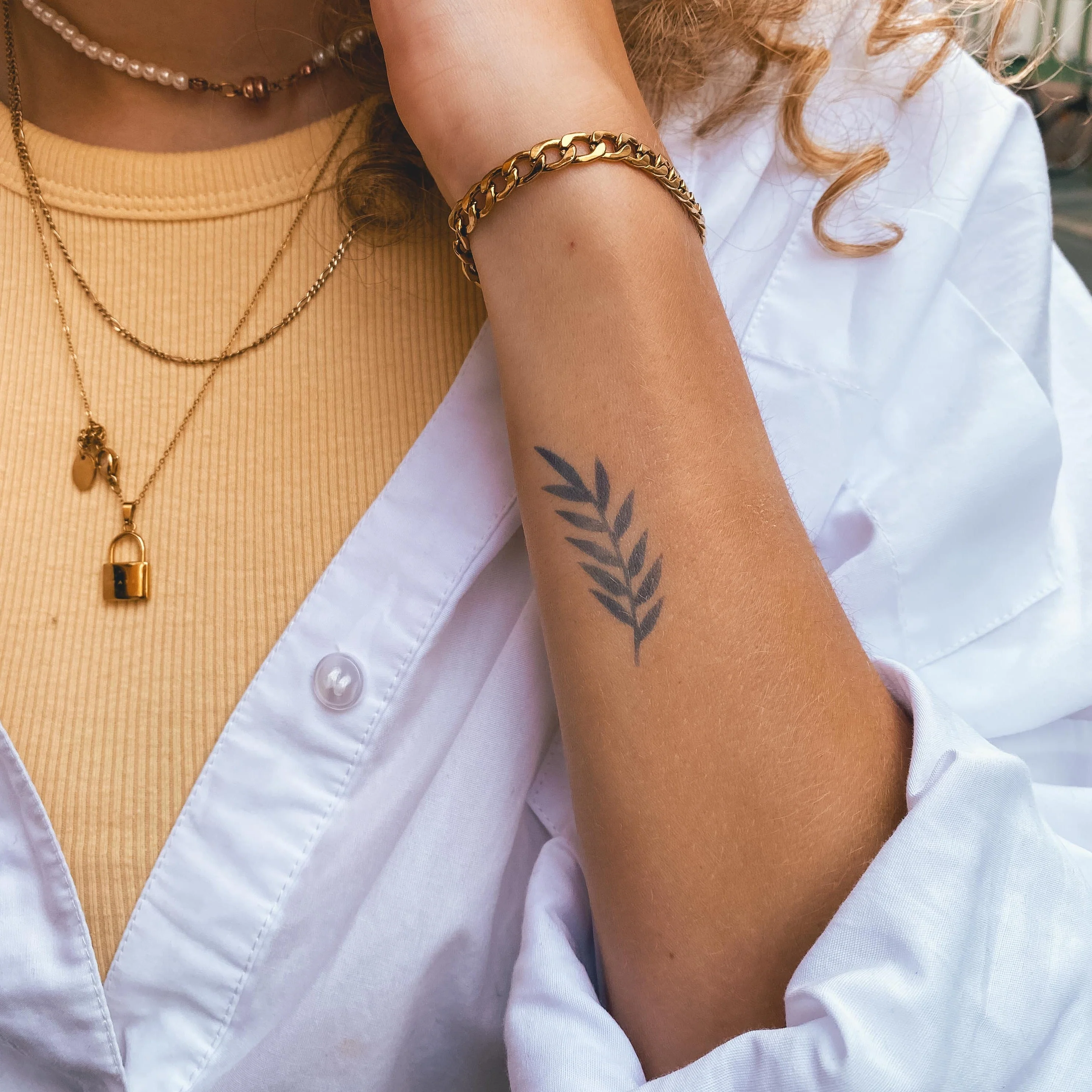 Tatouage Branche de Frêne