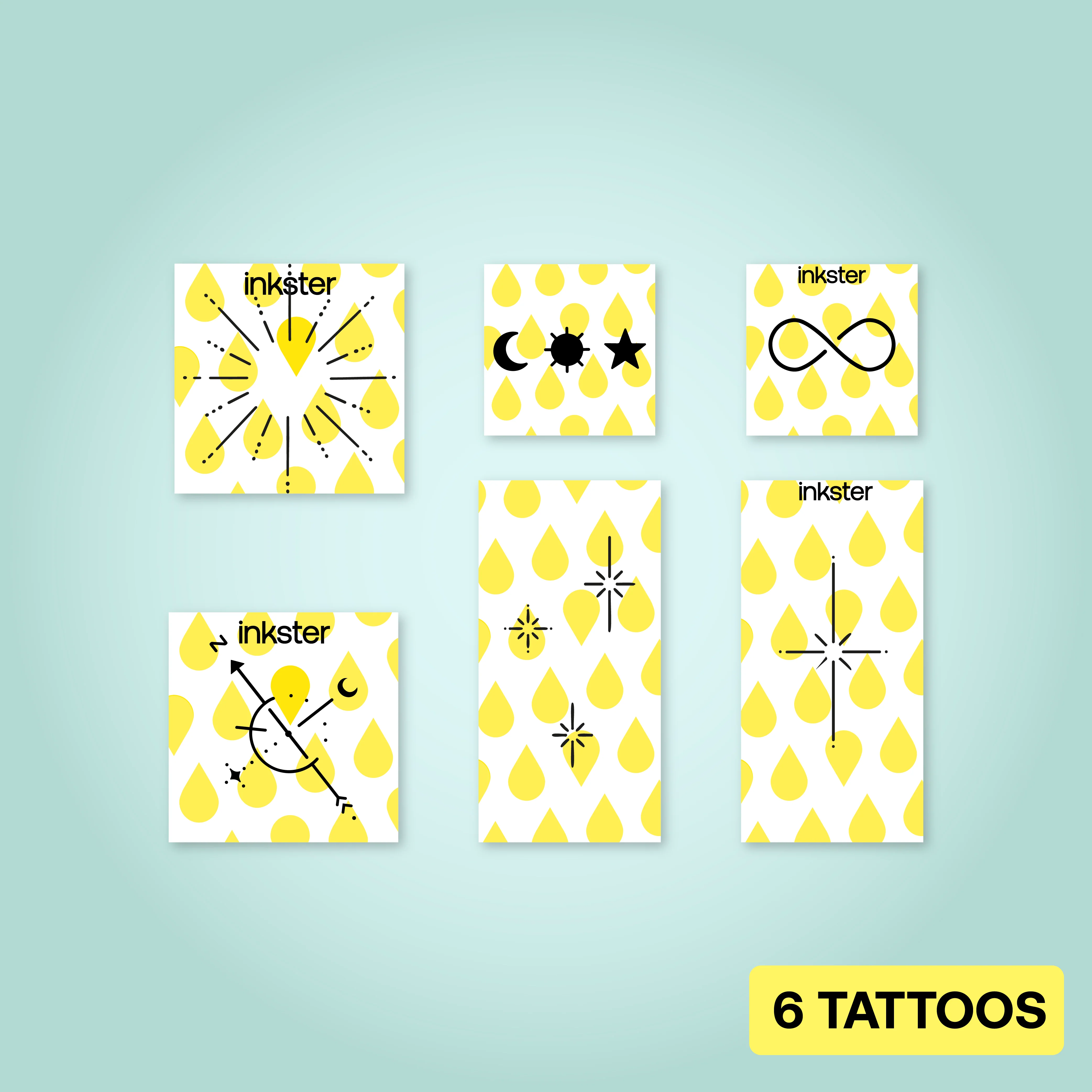 Lot de tatouages Astro