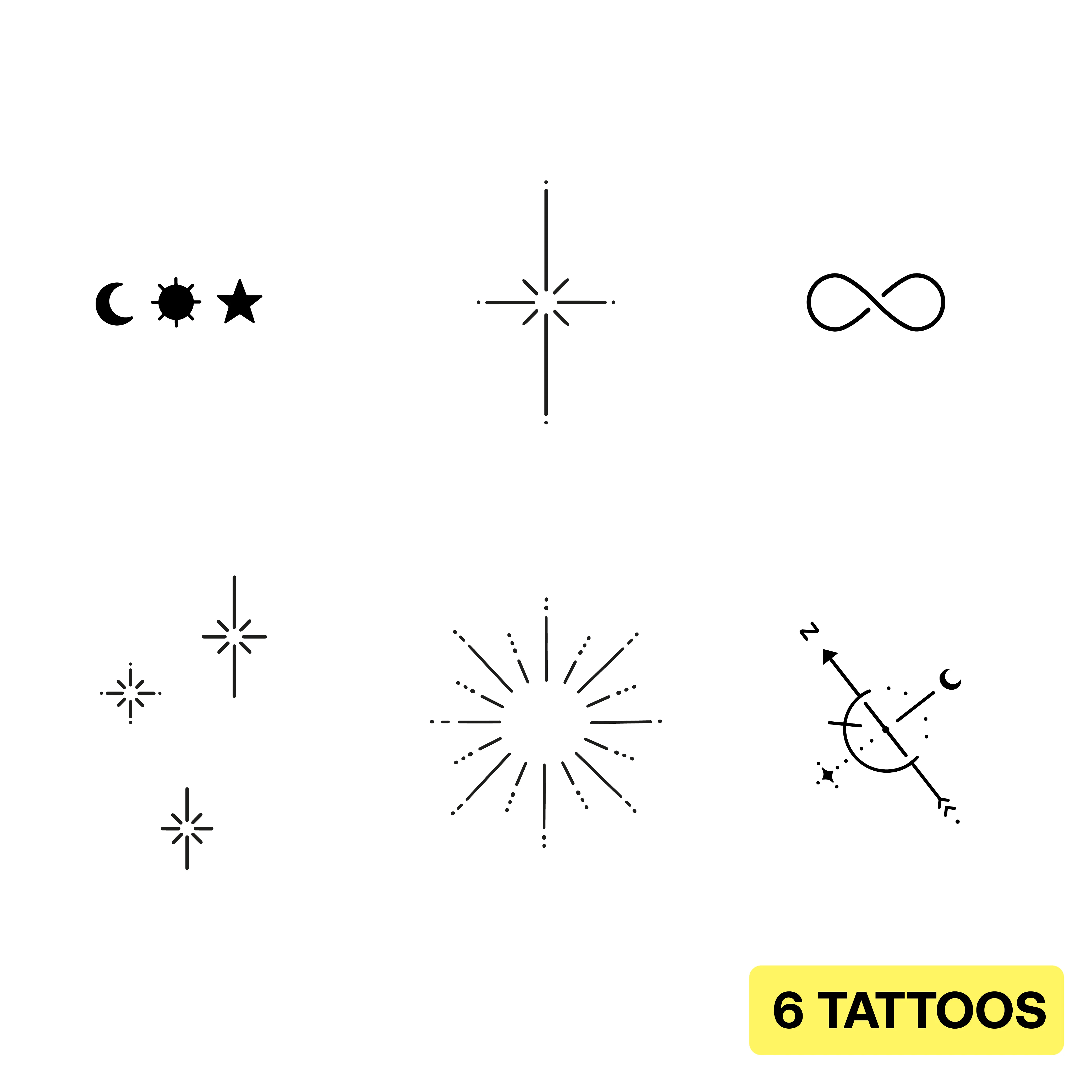 Lot de tatouages Astro - Image 3
