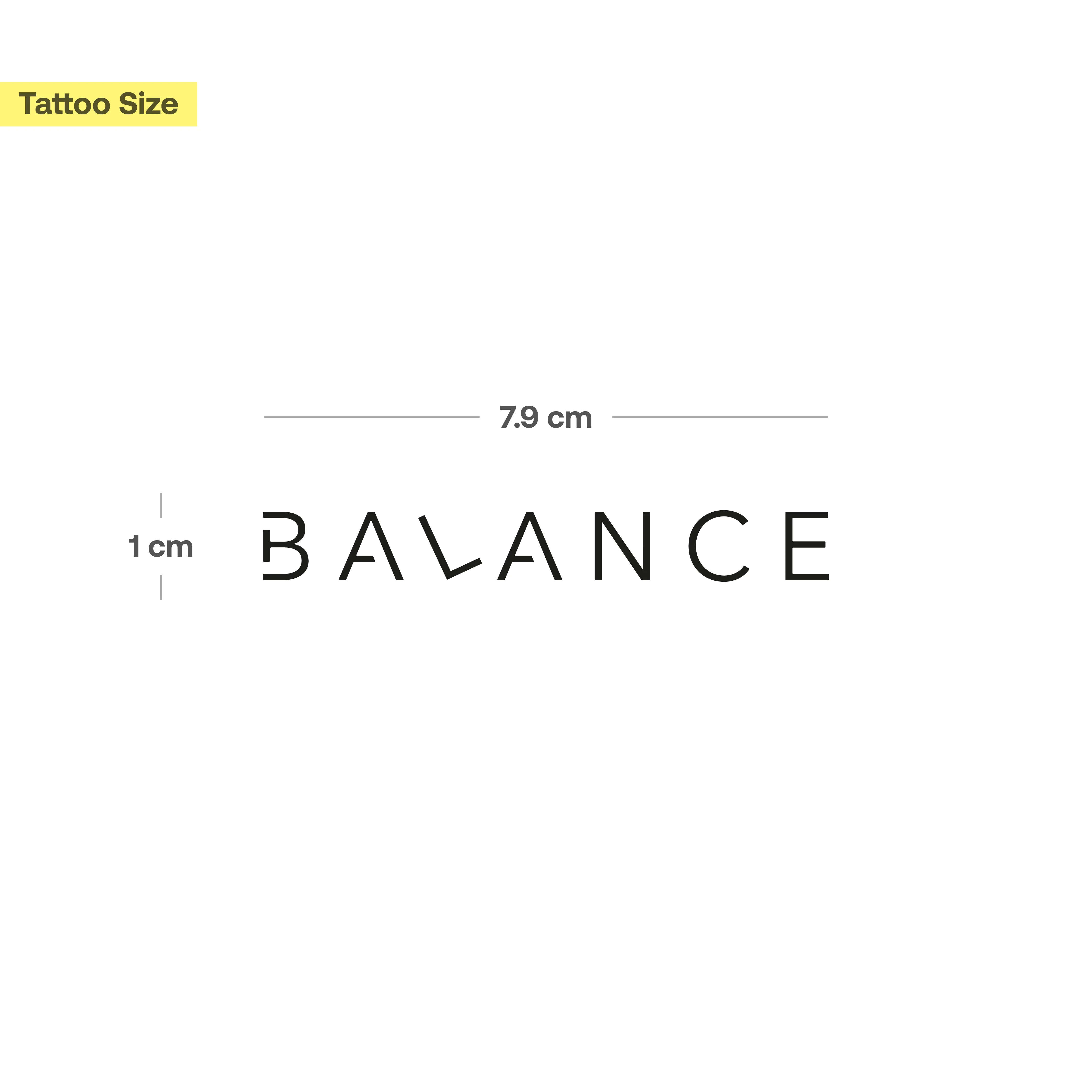 Tatouage Balance - Image 3
