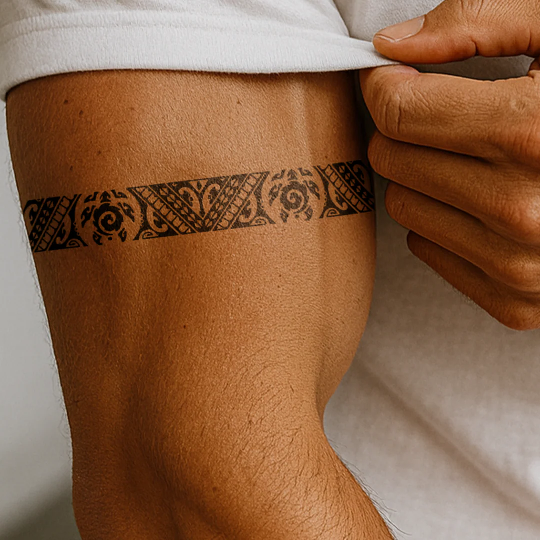 Tatouage bande Maori