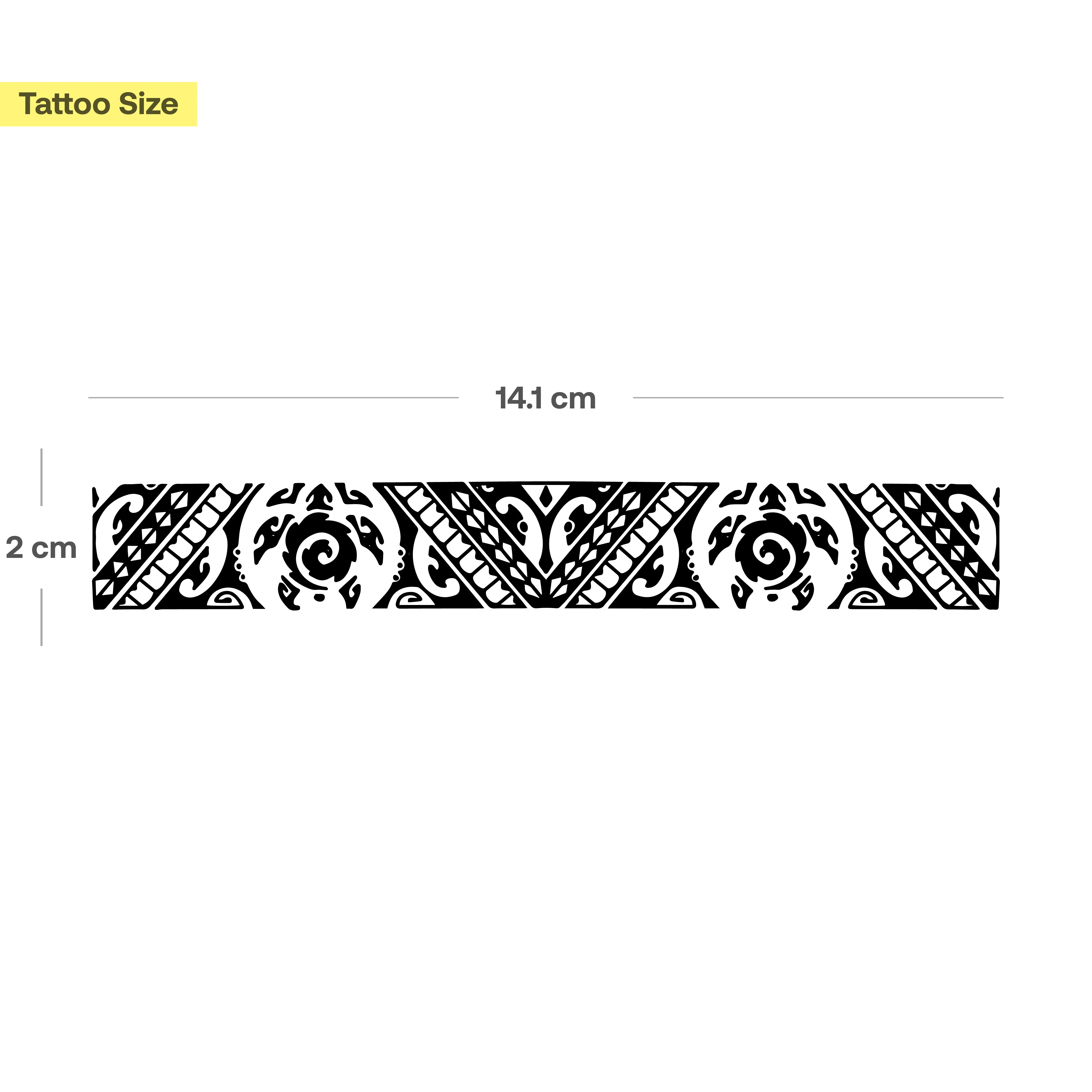 Tatouage bande Maori - Image 3