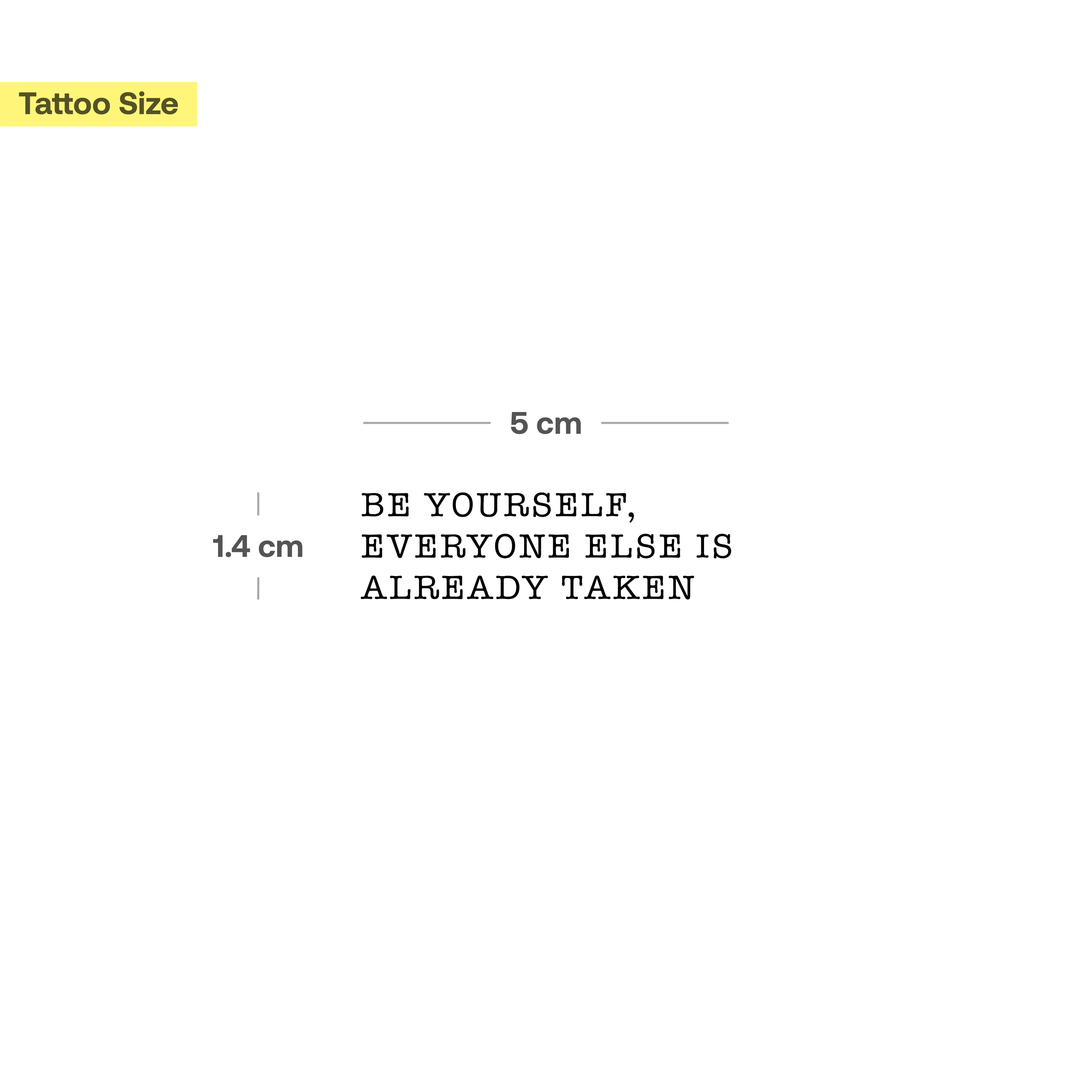 Be yourself, everyone else is already taken - Image 3