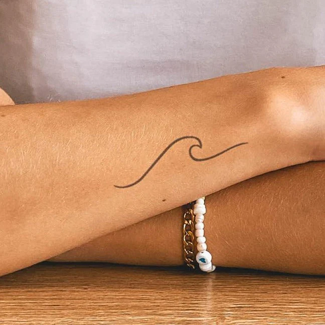 Tatouage Grande Vague