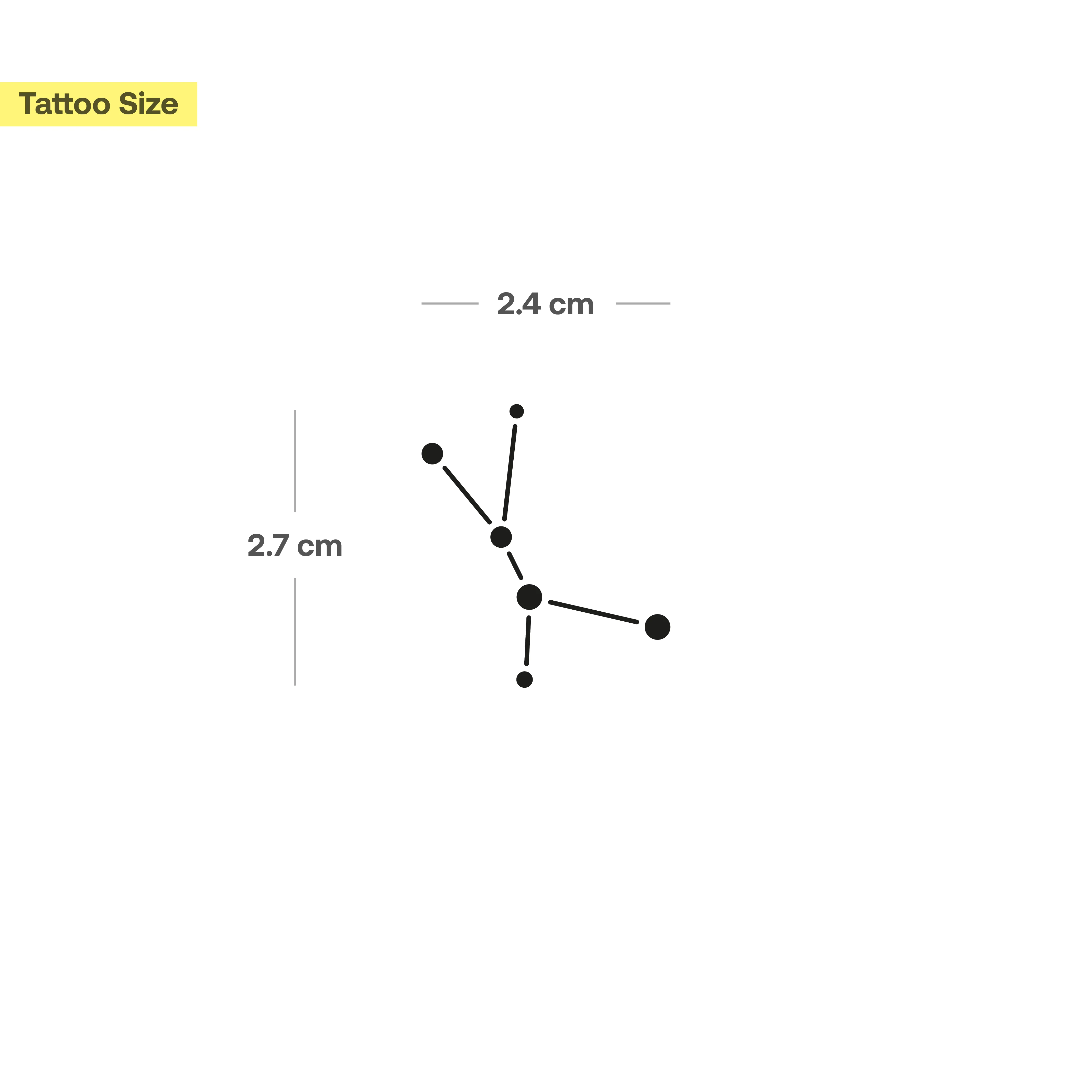Tatouage Constellation du Cancer - Image 3