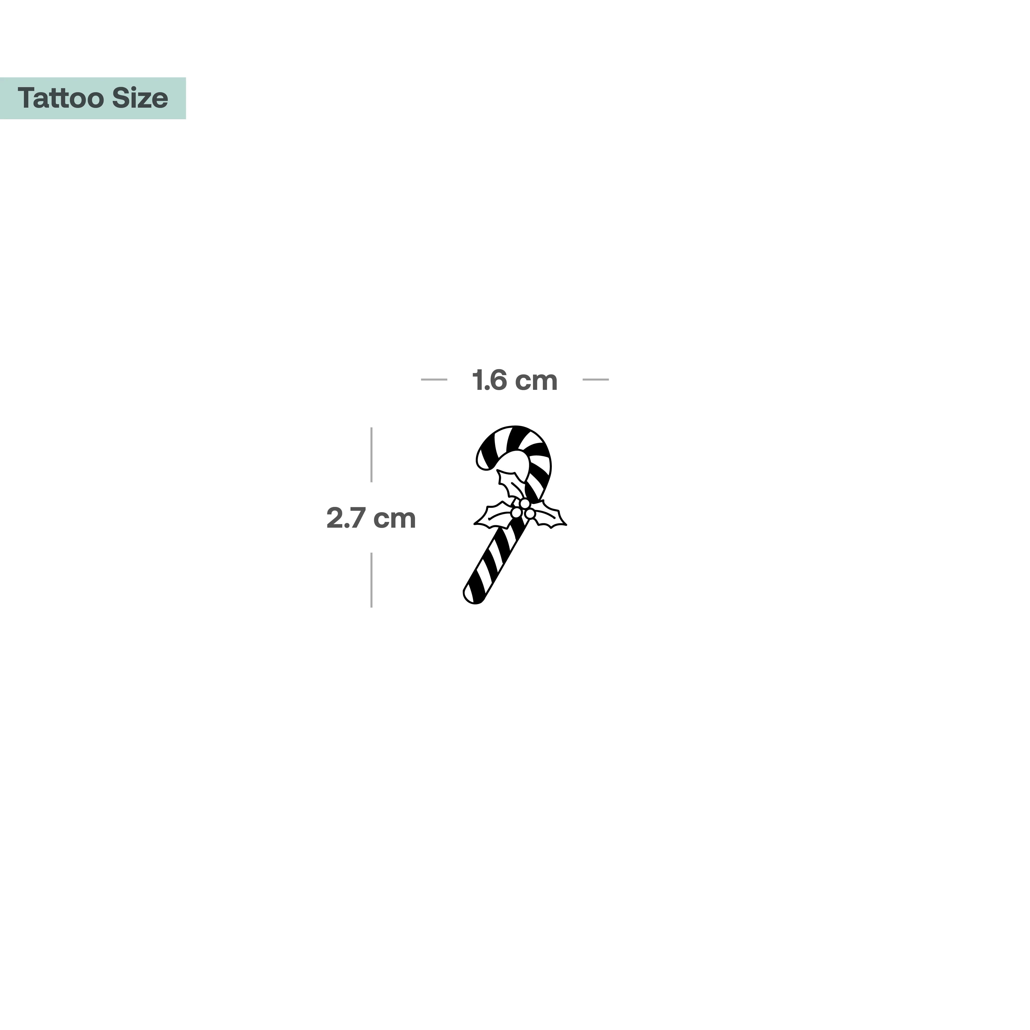 Tatouage de canne de sucre - Image 3