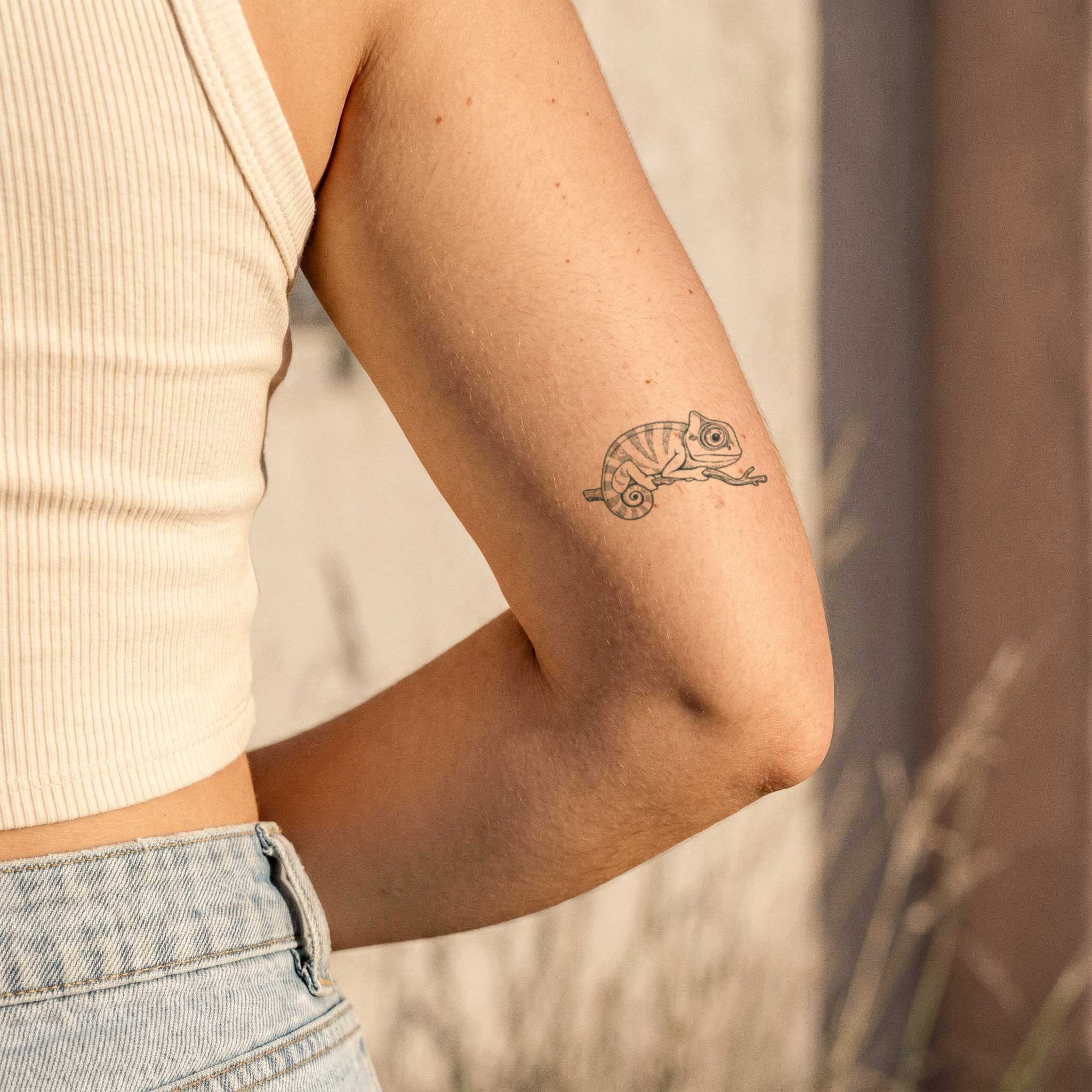 Tatouage caméléon