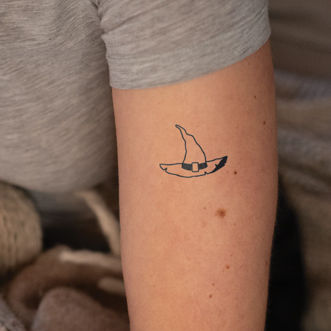Tatouage Chapeau de Sorcière