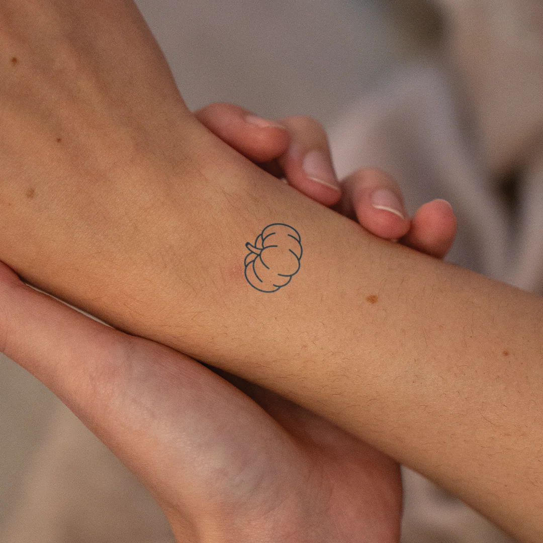 Tatouage Citrouille