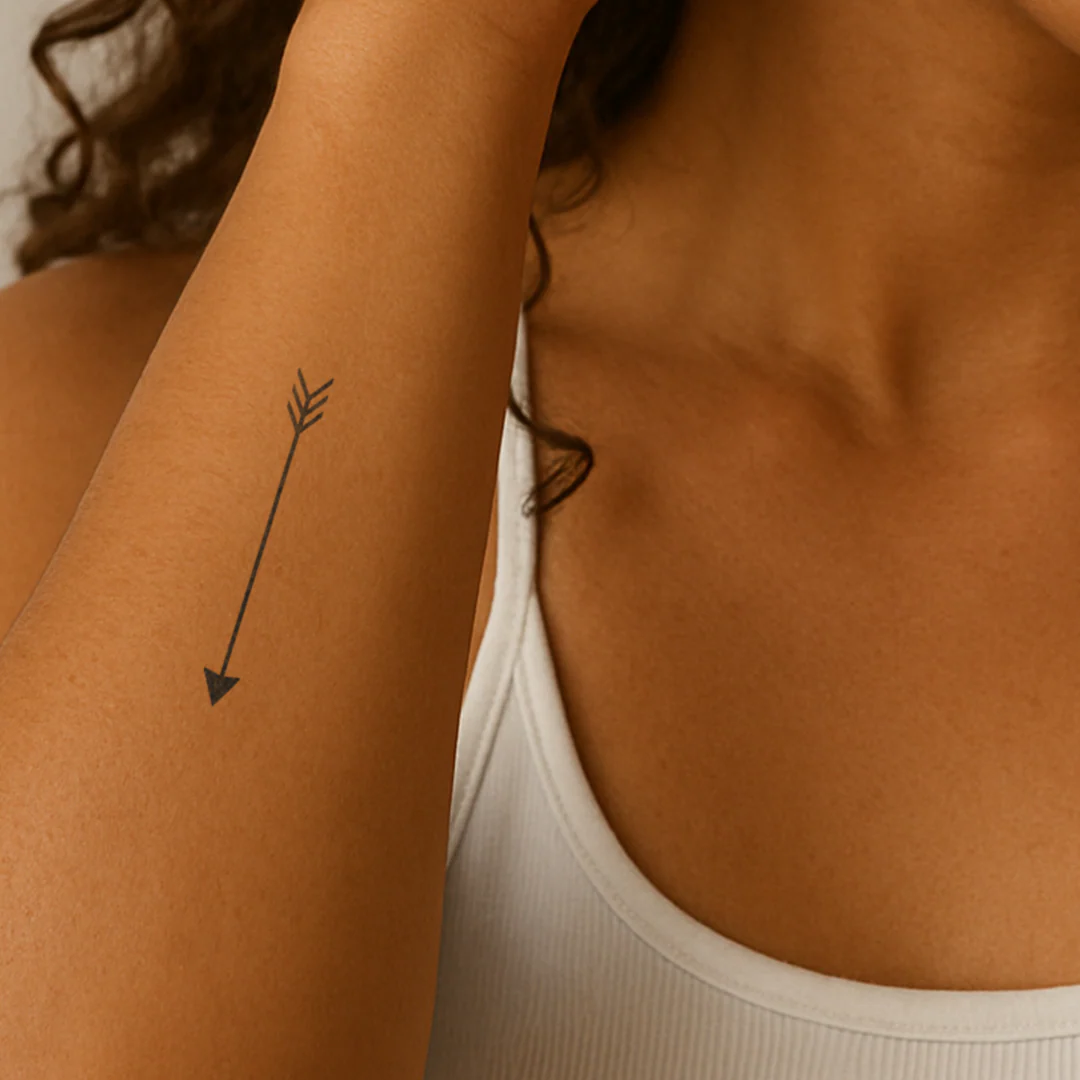 Tatouage Fine Flèche