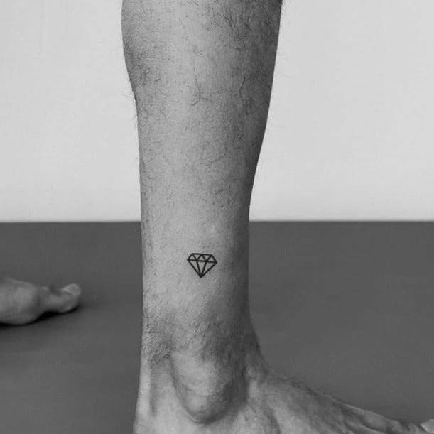 tatouage de diamant