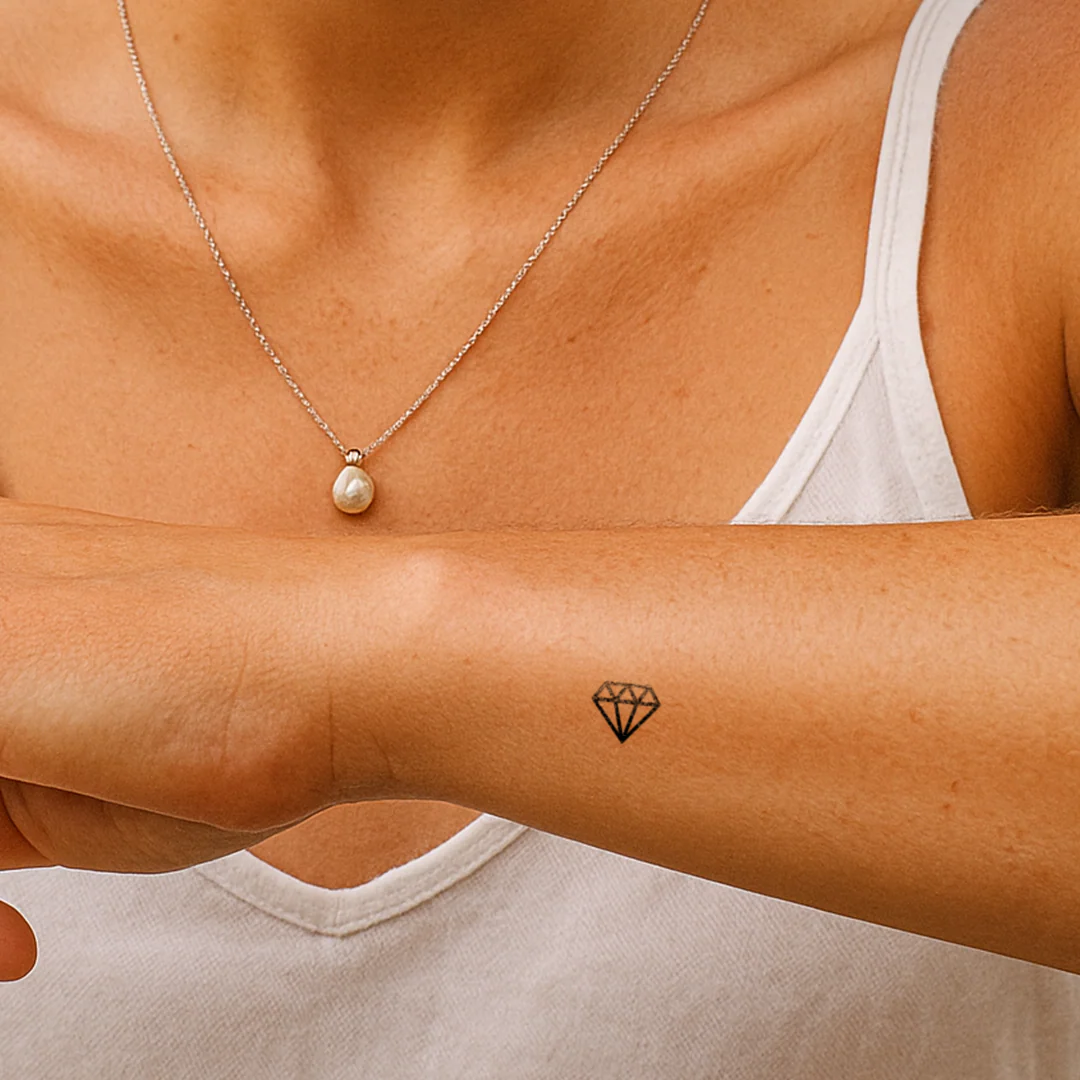 tatouage de diamant - Image 4