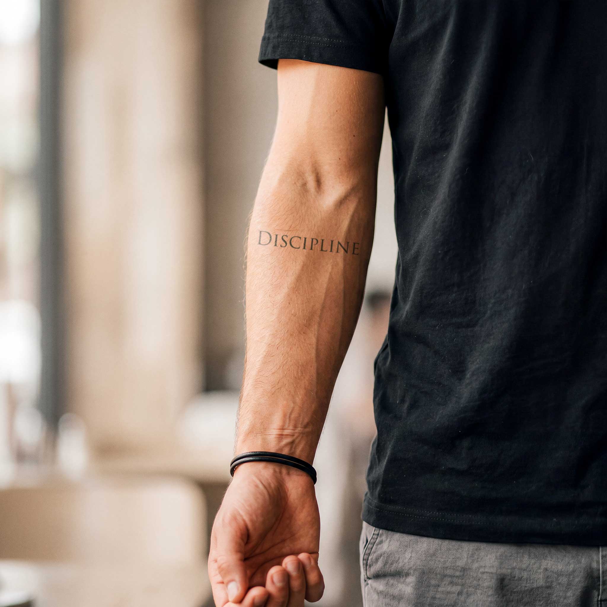 Tatouage "Discipline"