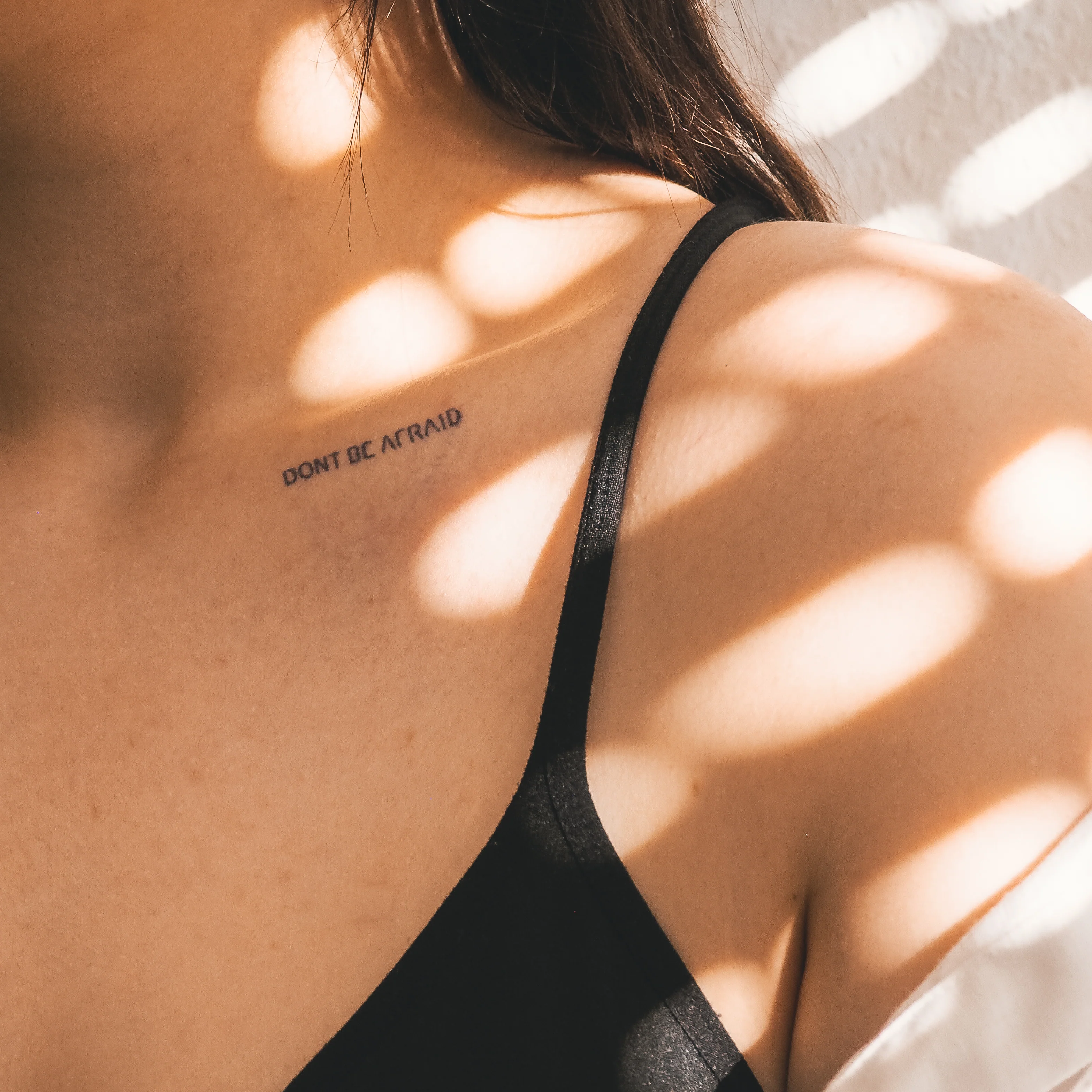 Don't be afraid tatouage