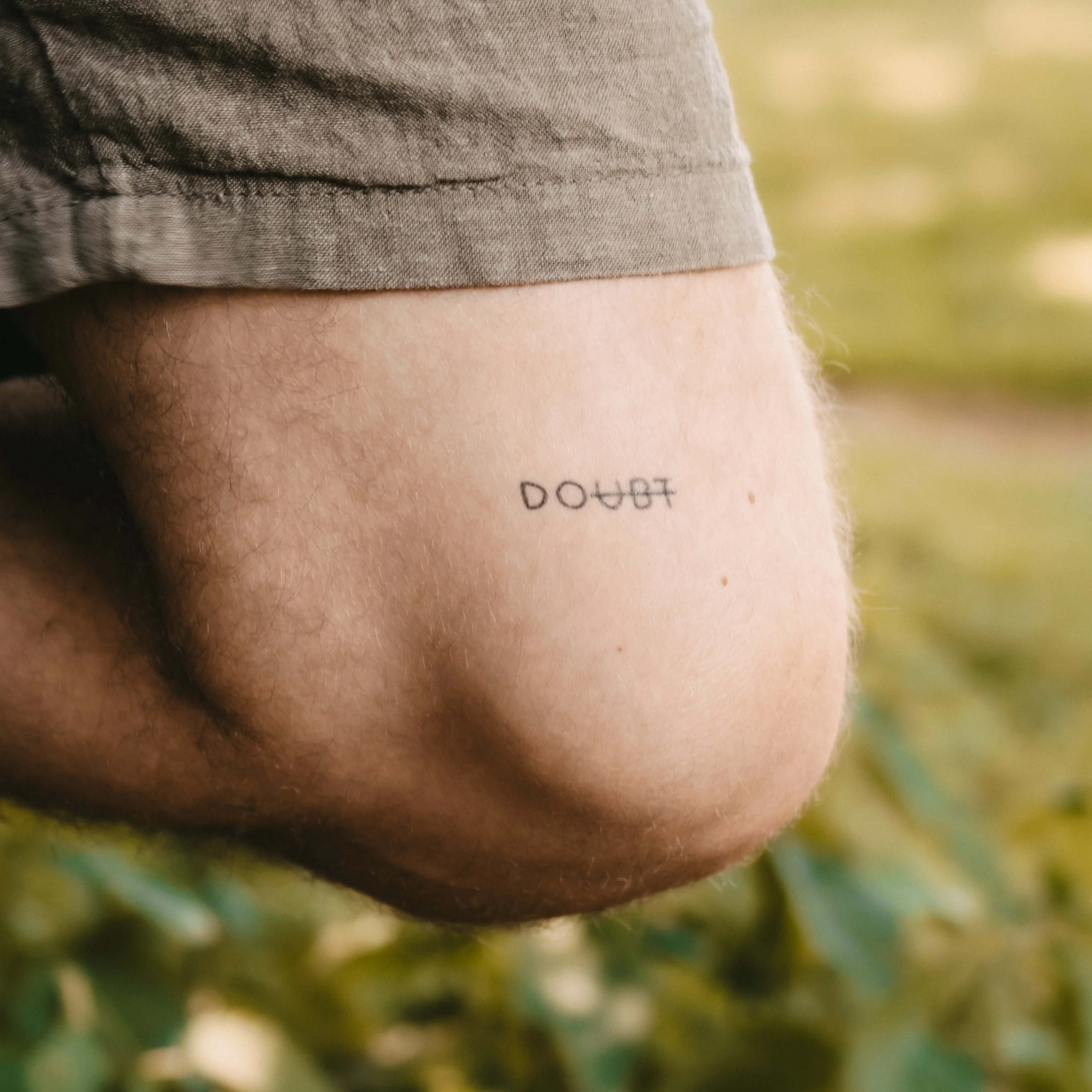 Tatouage Doubt