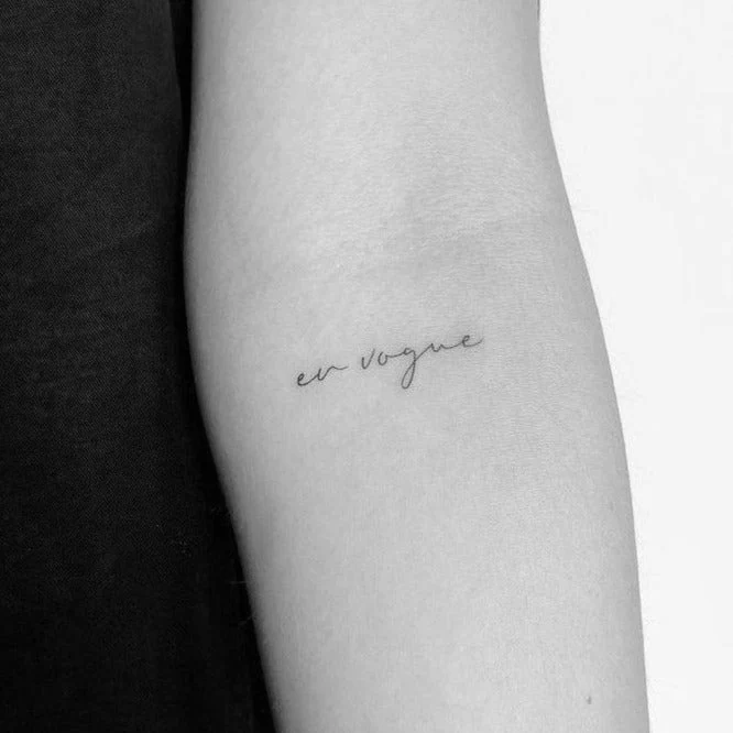 Tatouage En Vogue