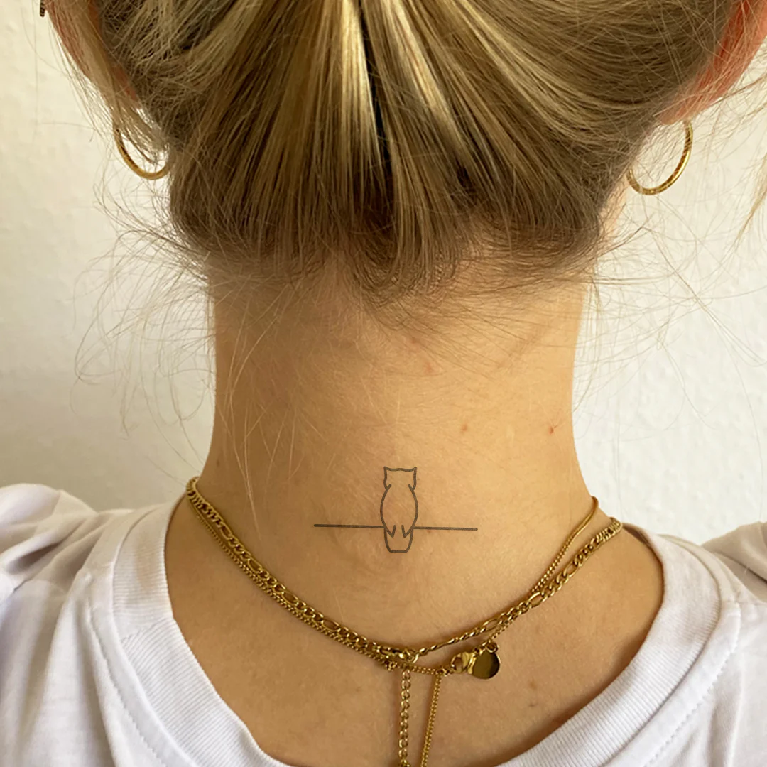 chouette sur câble