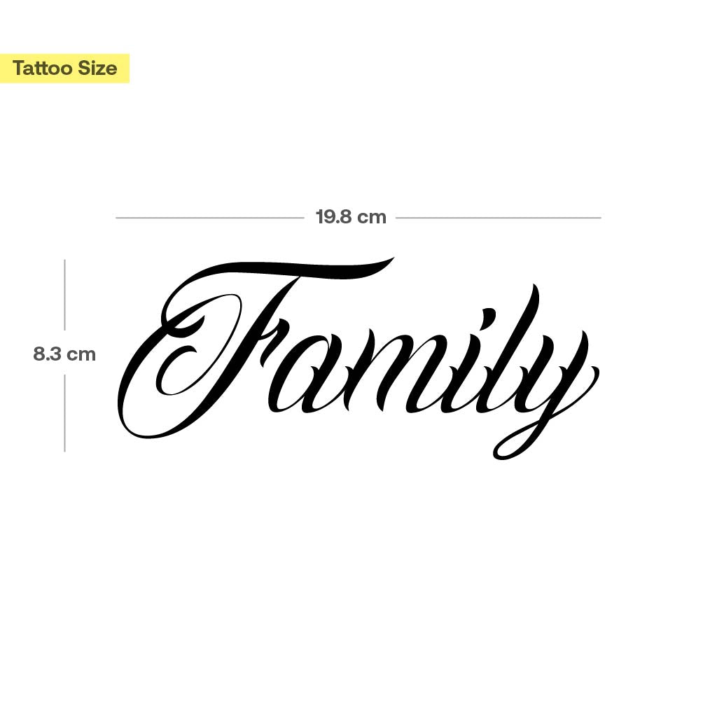 Tatouage "Family" - Image 3