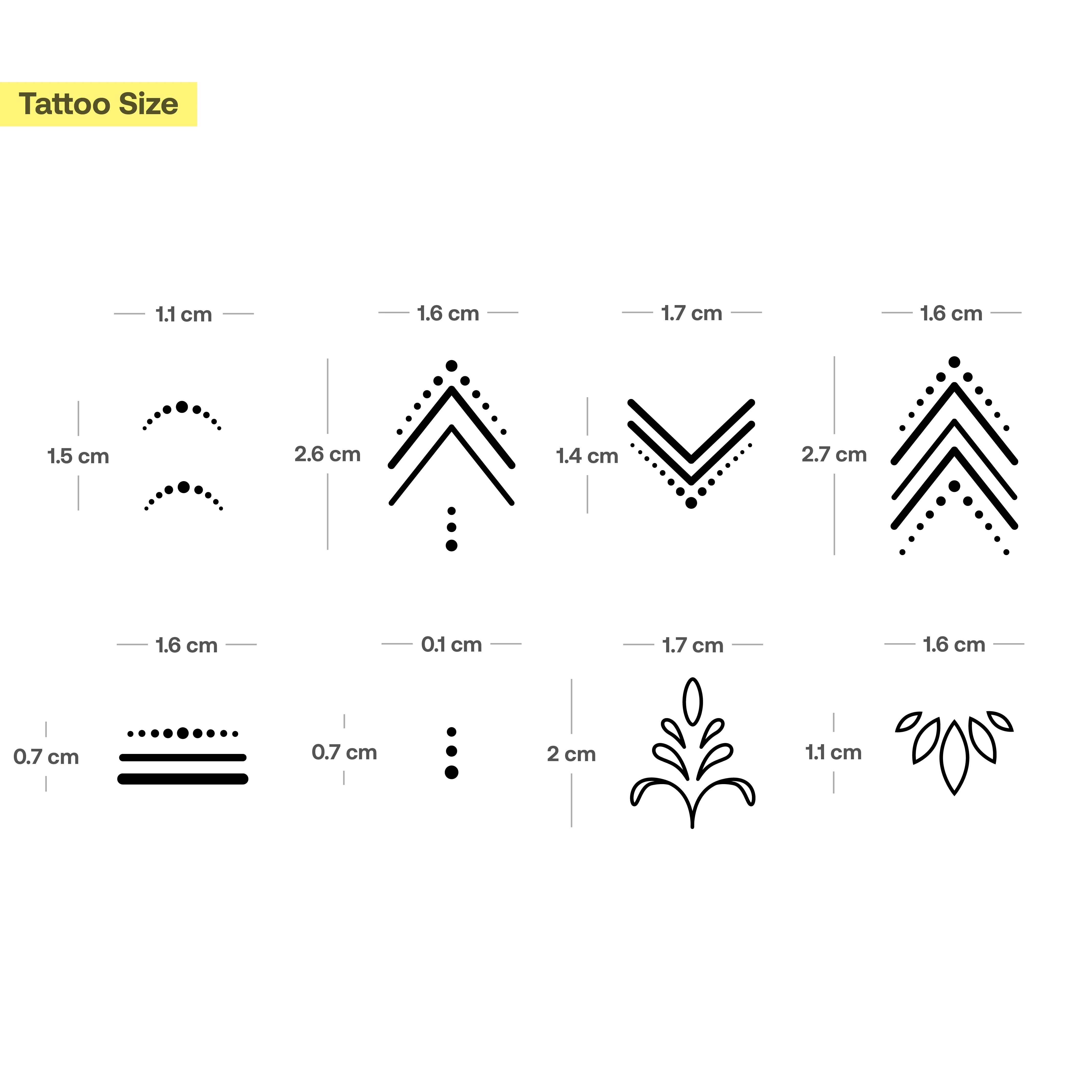 Tatouages sur les doigts - lot de 2 - Image 7
