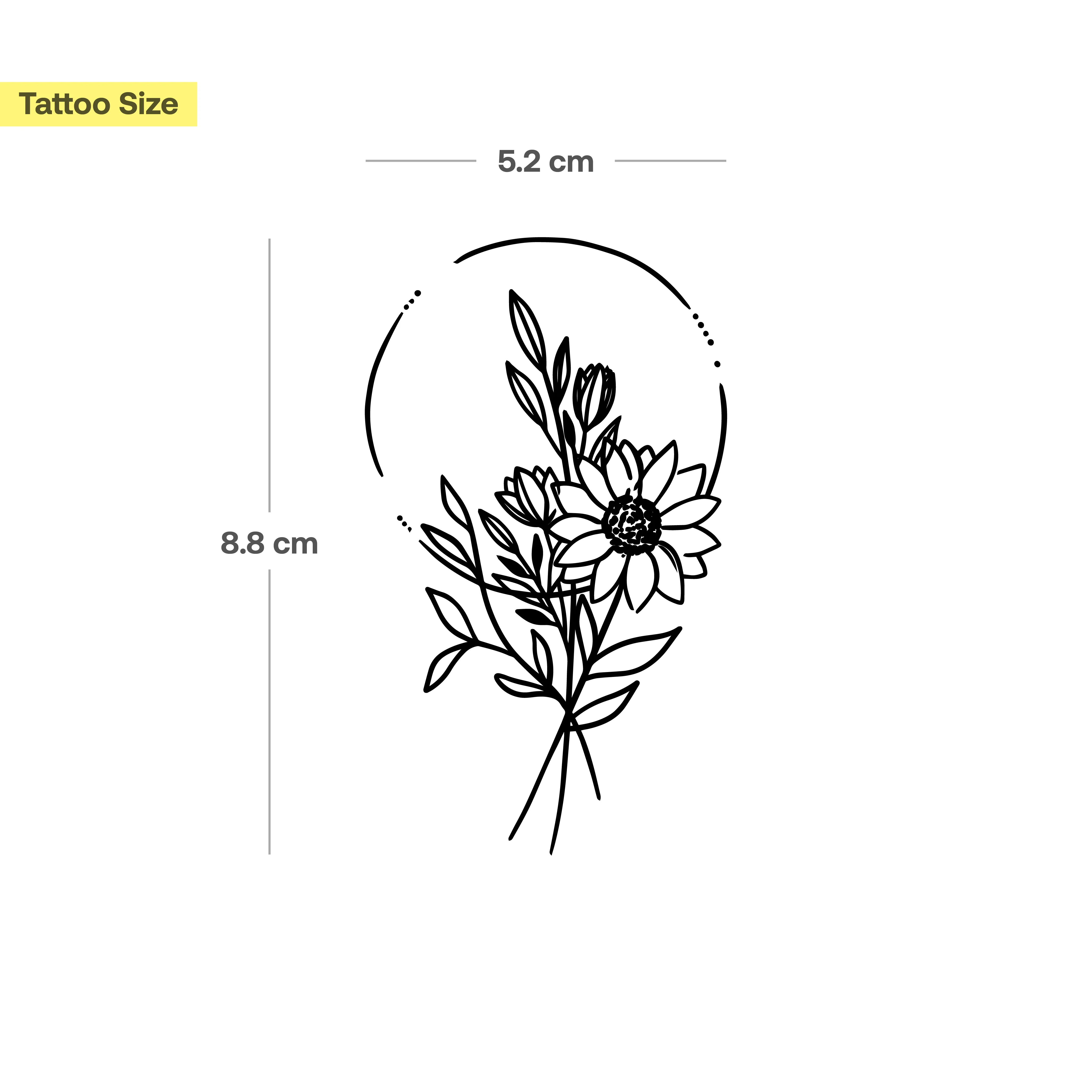 Fleur dans le cercle - Image 3