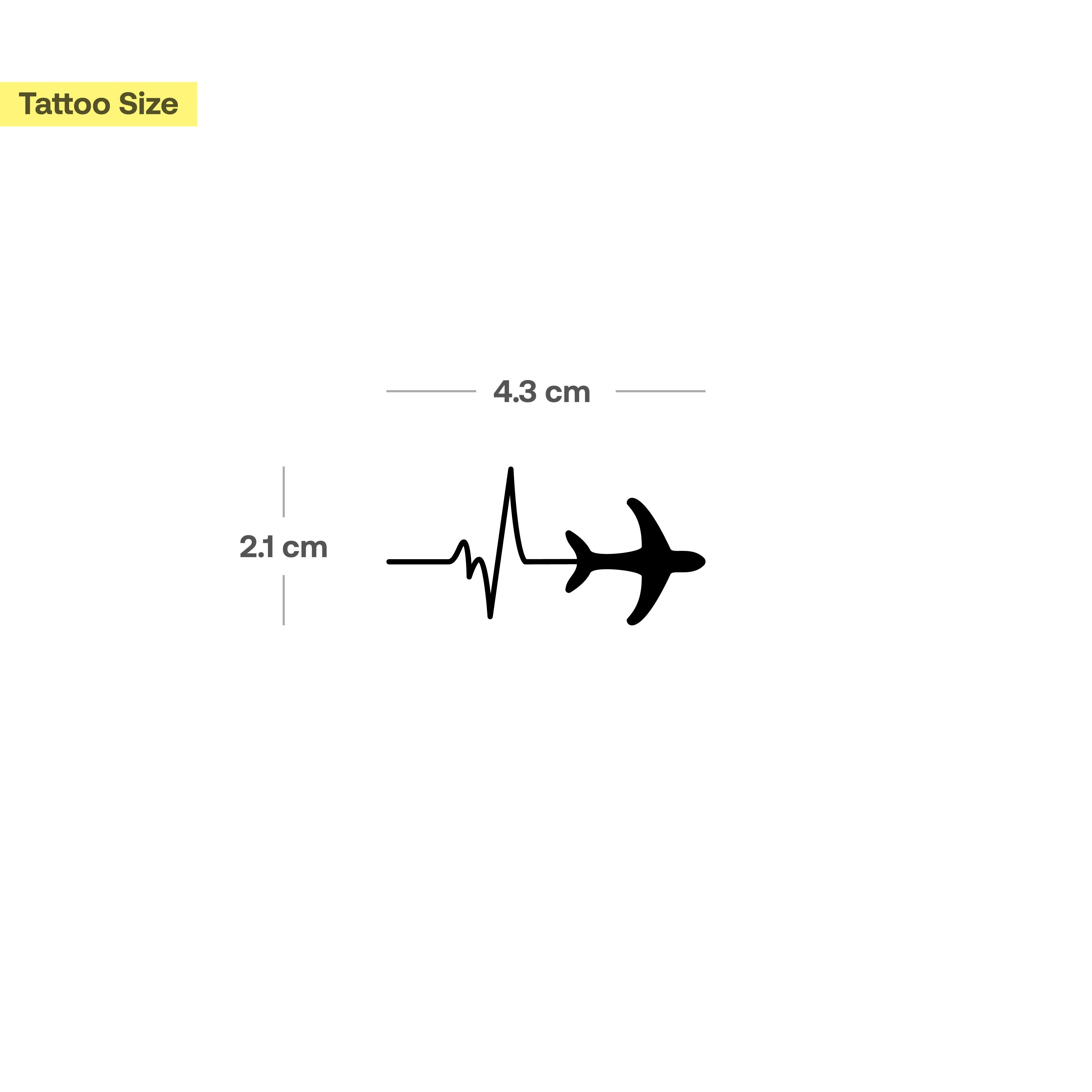 Avion avec un battement de coeur - Image 3