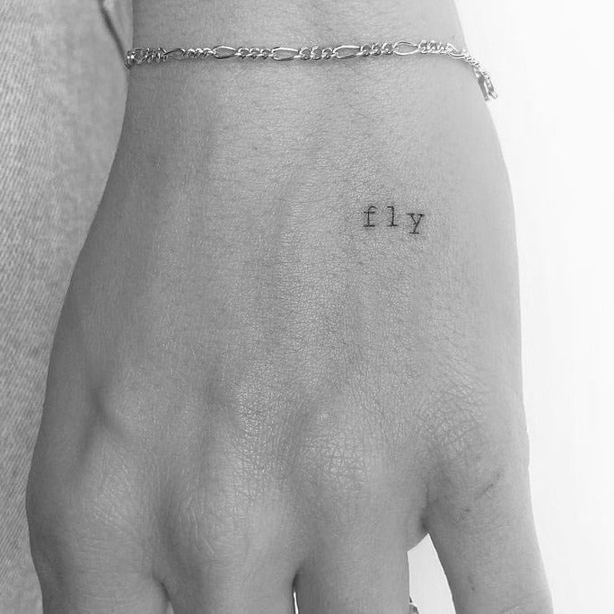 Tatouage Fly
