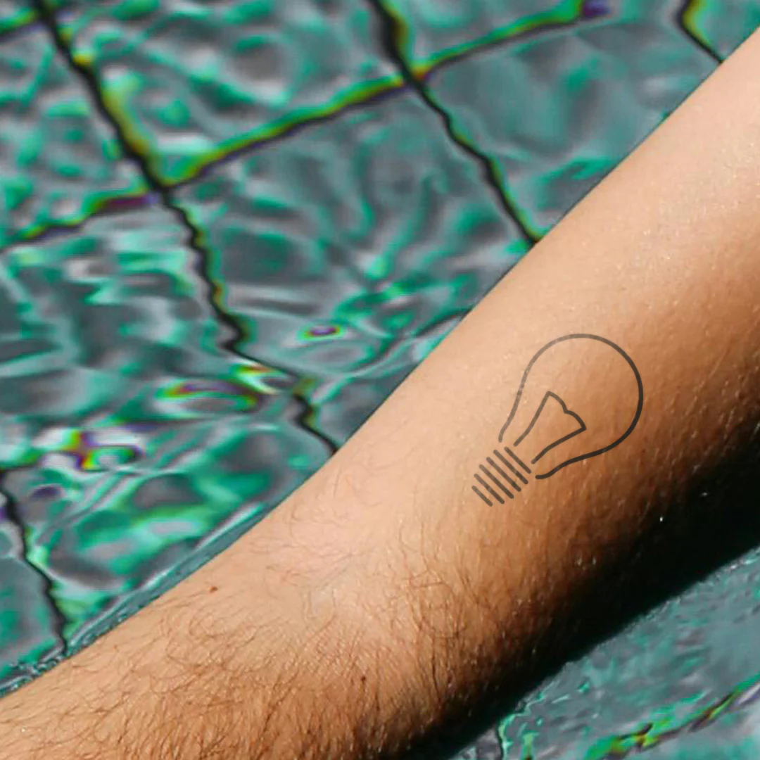 tatouage ampoule