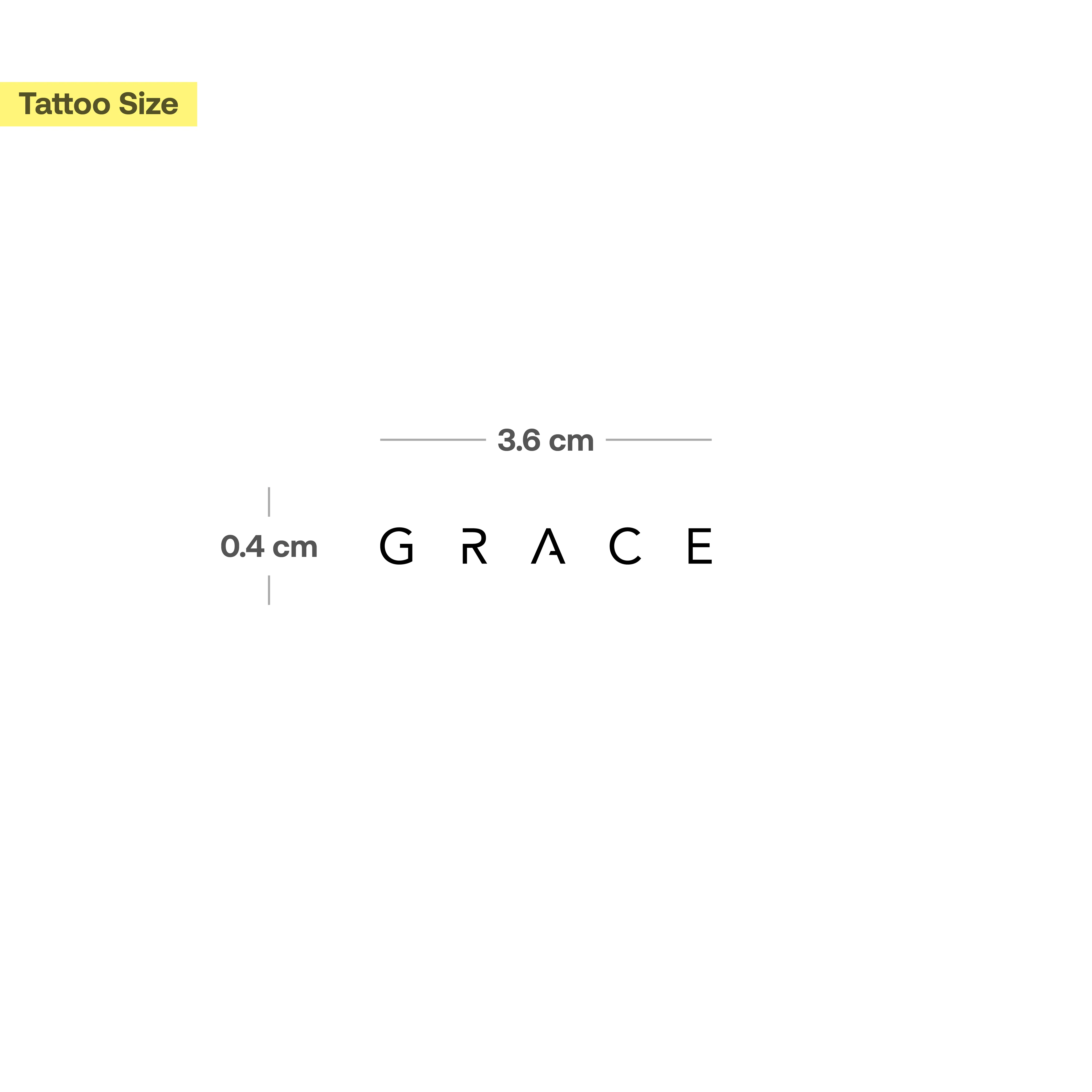 Tatouage Grace - Image 3