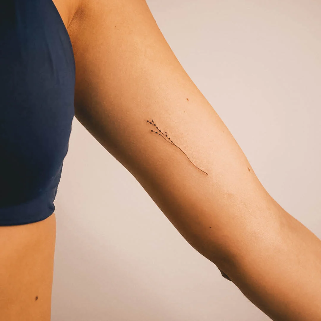 Tatouage Brin d'Herbe