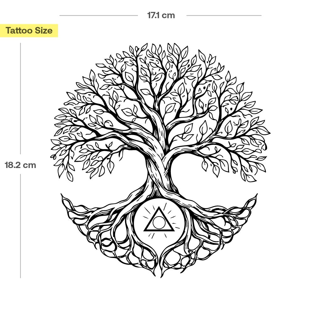 Grand tatouage arbre de vie - Image 3