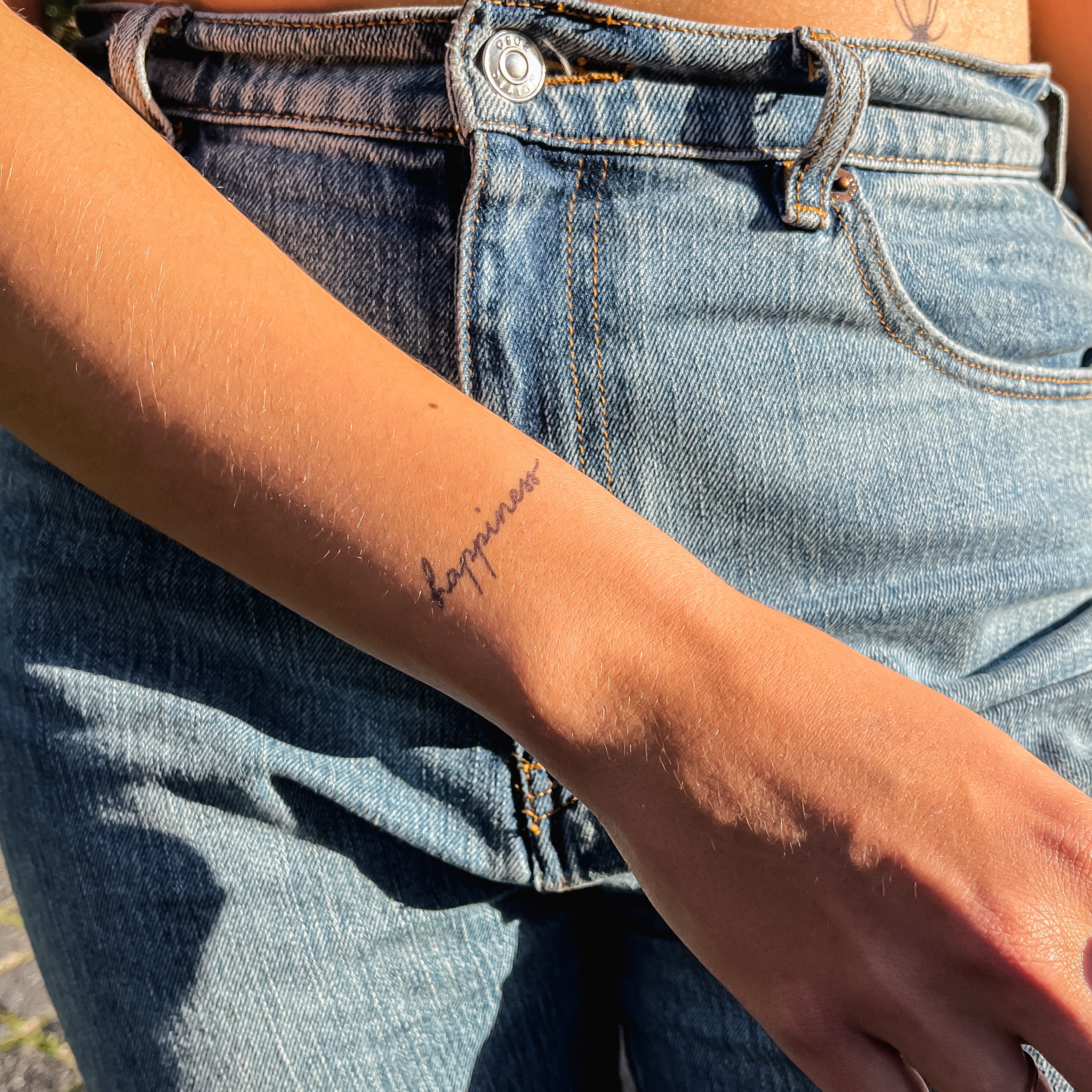 Tatouage happiness