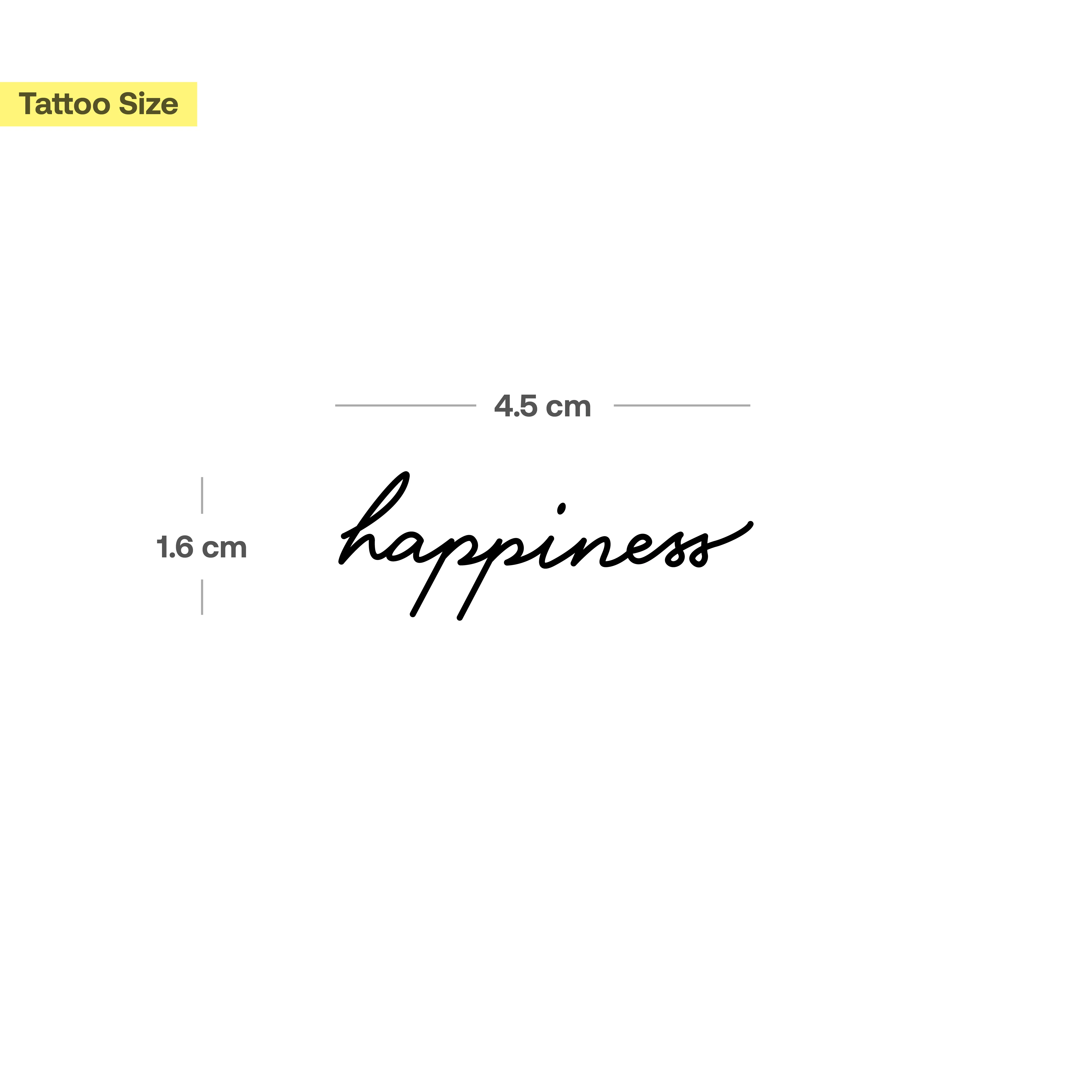 Tatouage happiness - Image 3