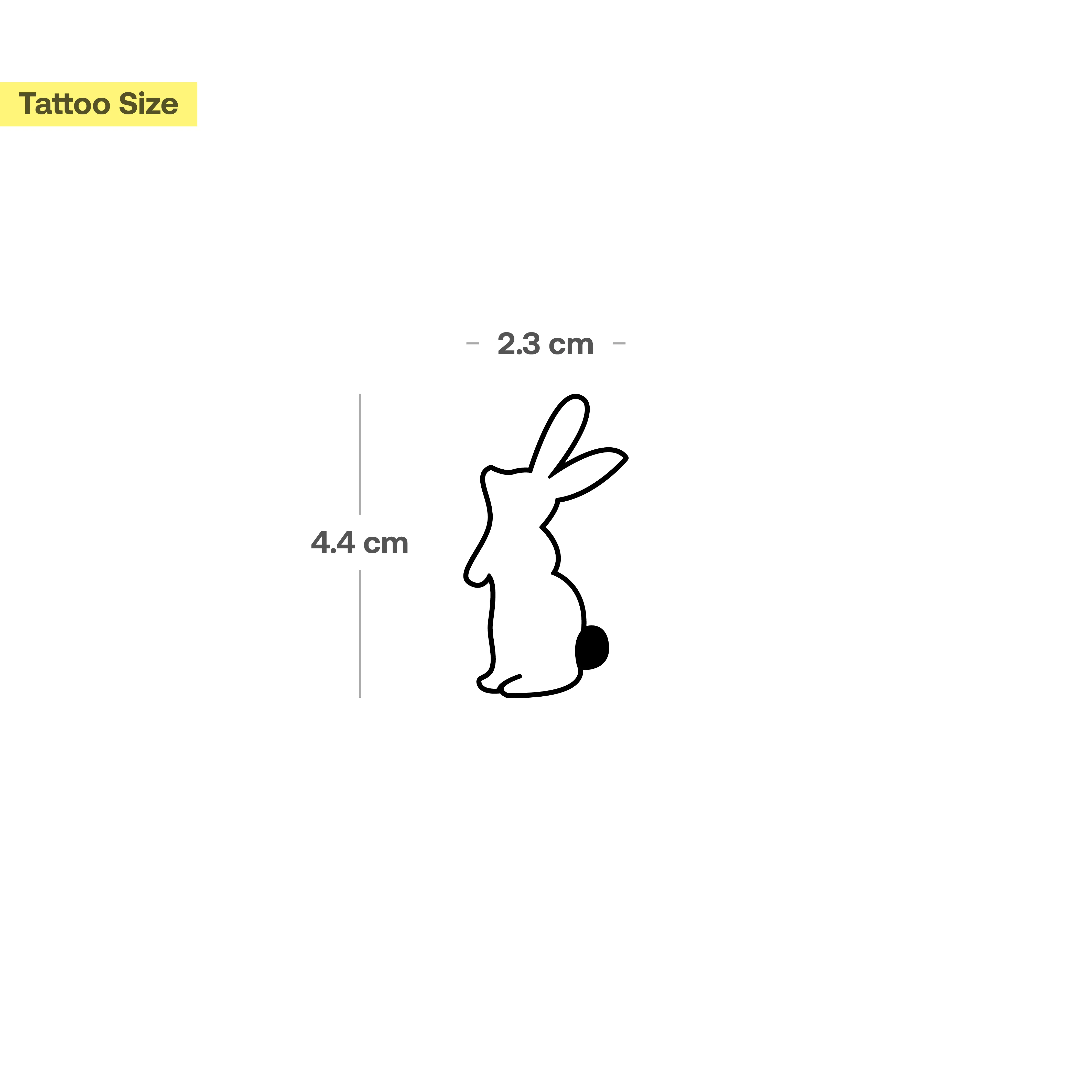 silhouette de lapin - Image 3