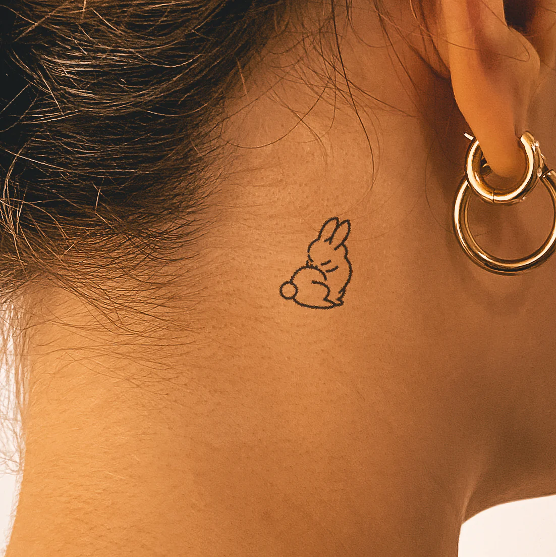 tatouage de lapin