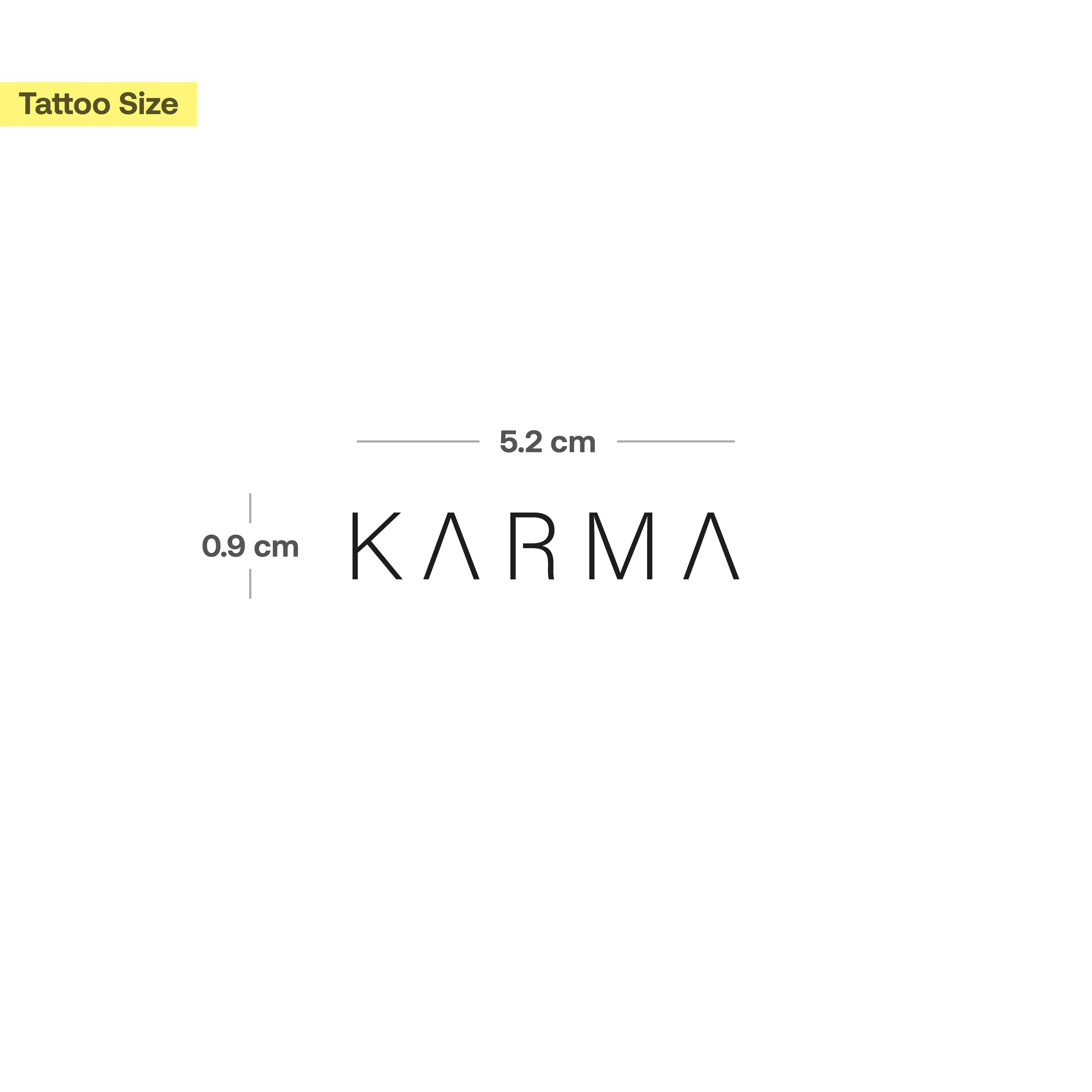 Tatouage Karma & Calme - Double Pack - Image 6