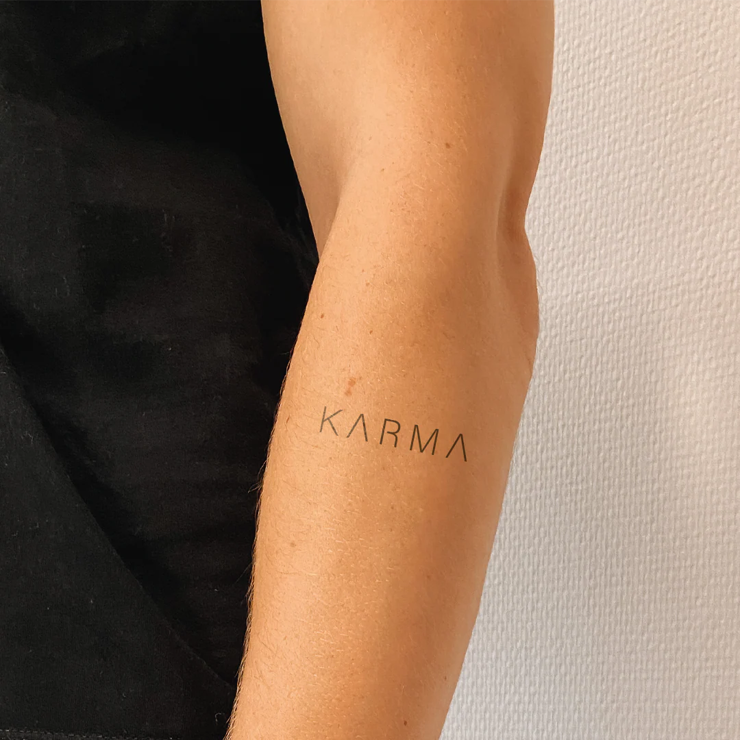 Tatouage Karma
