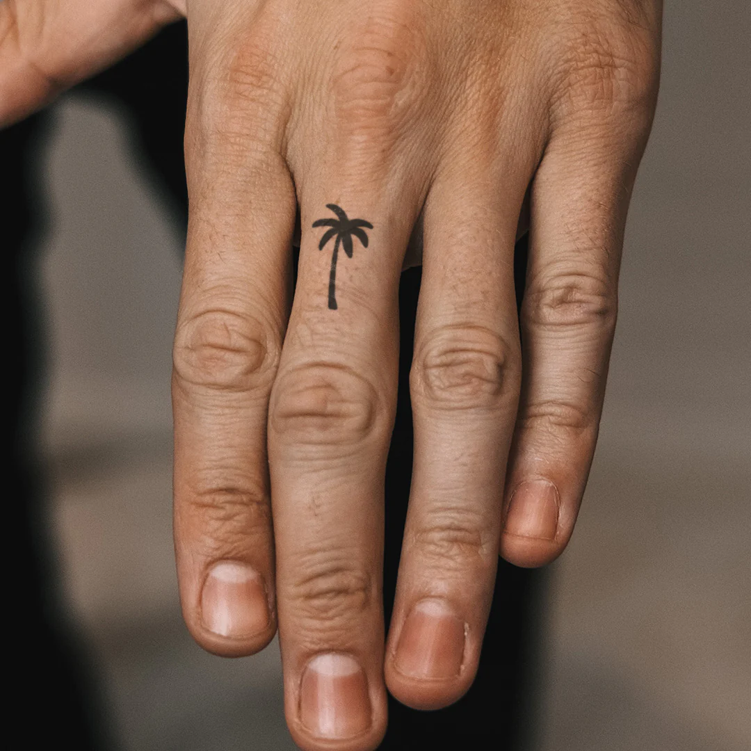 Tatouage Petit Palmier