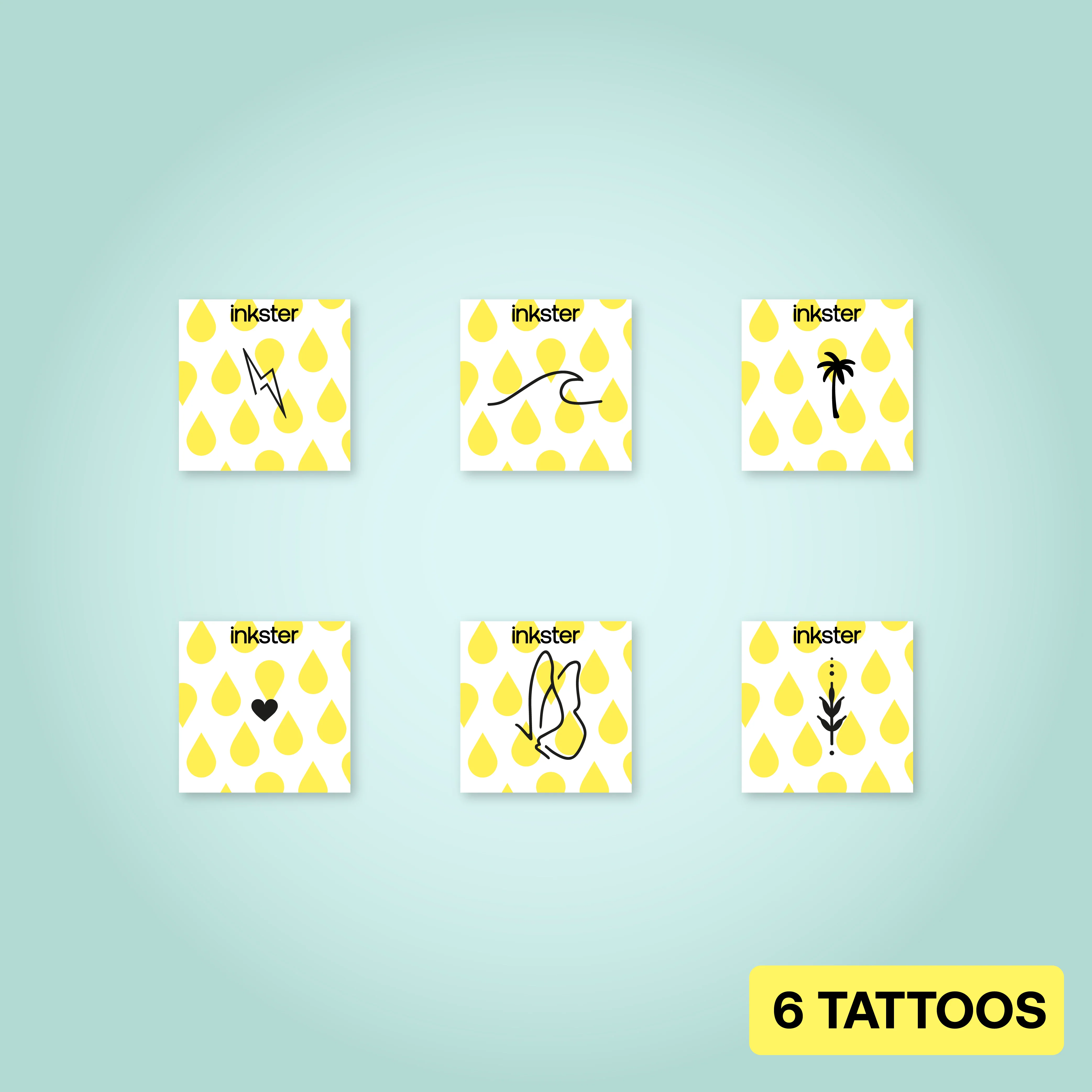 Lot de petits tatouages
