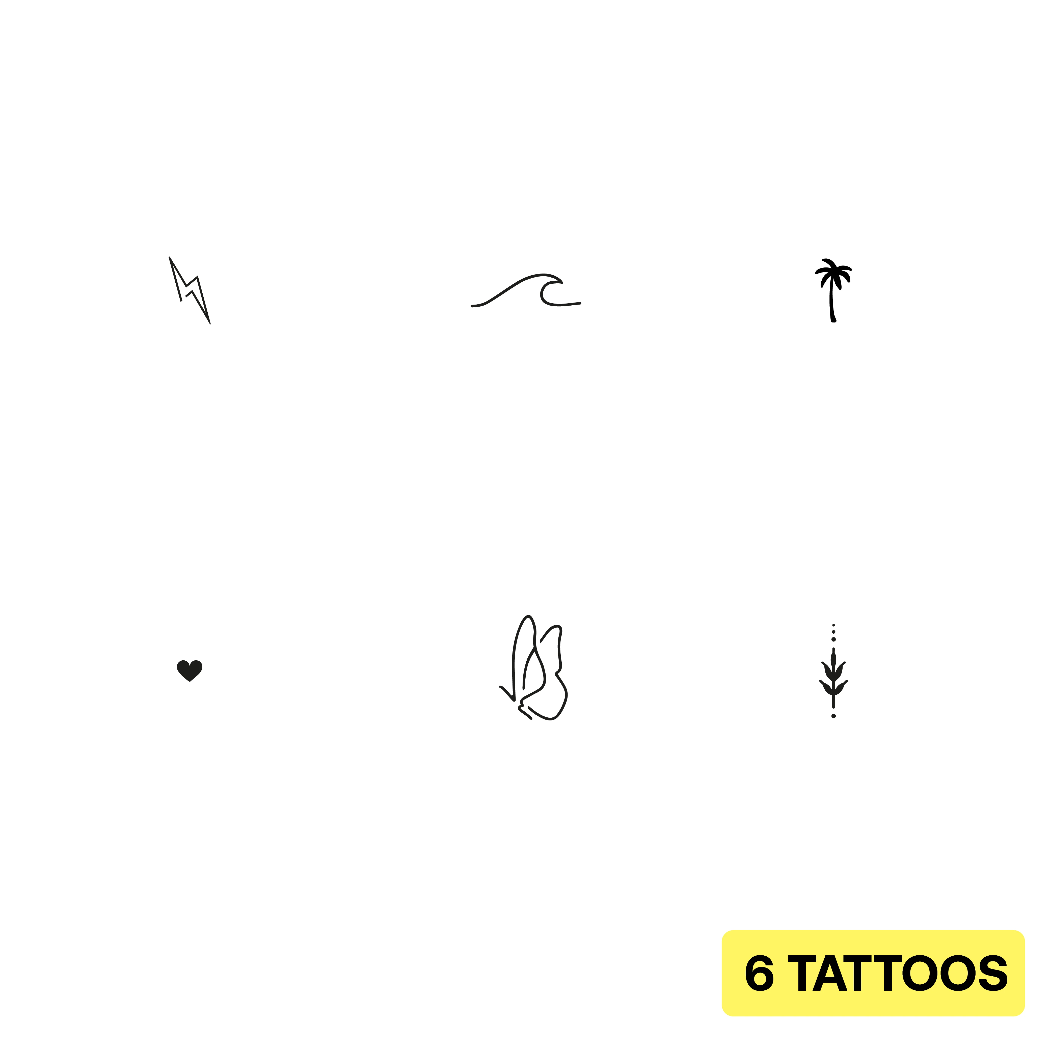 Lot de petits tatouages - Image 3