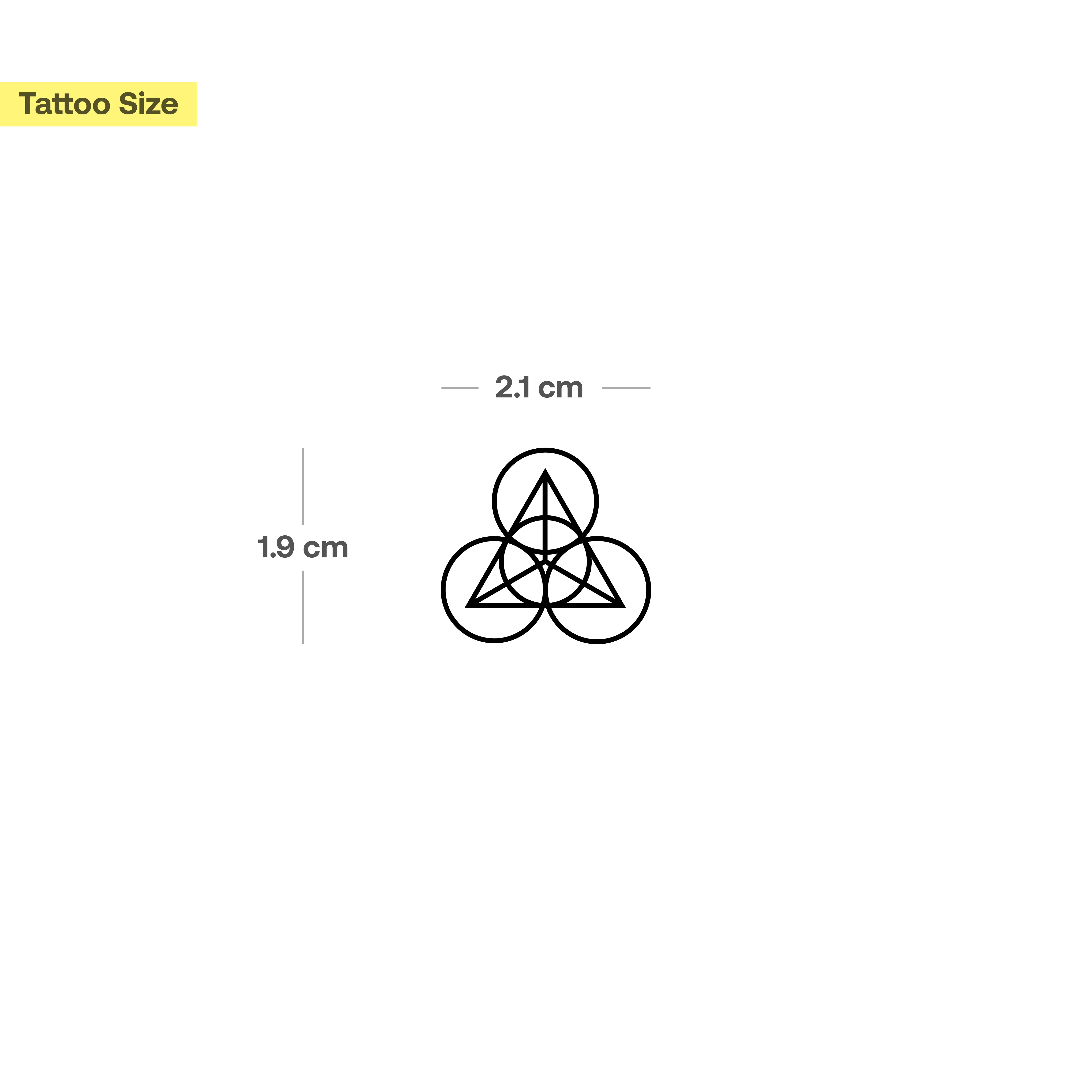 Tatouage pyramide circulaire - Image 3