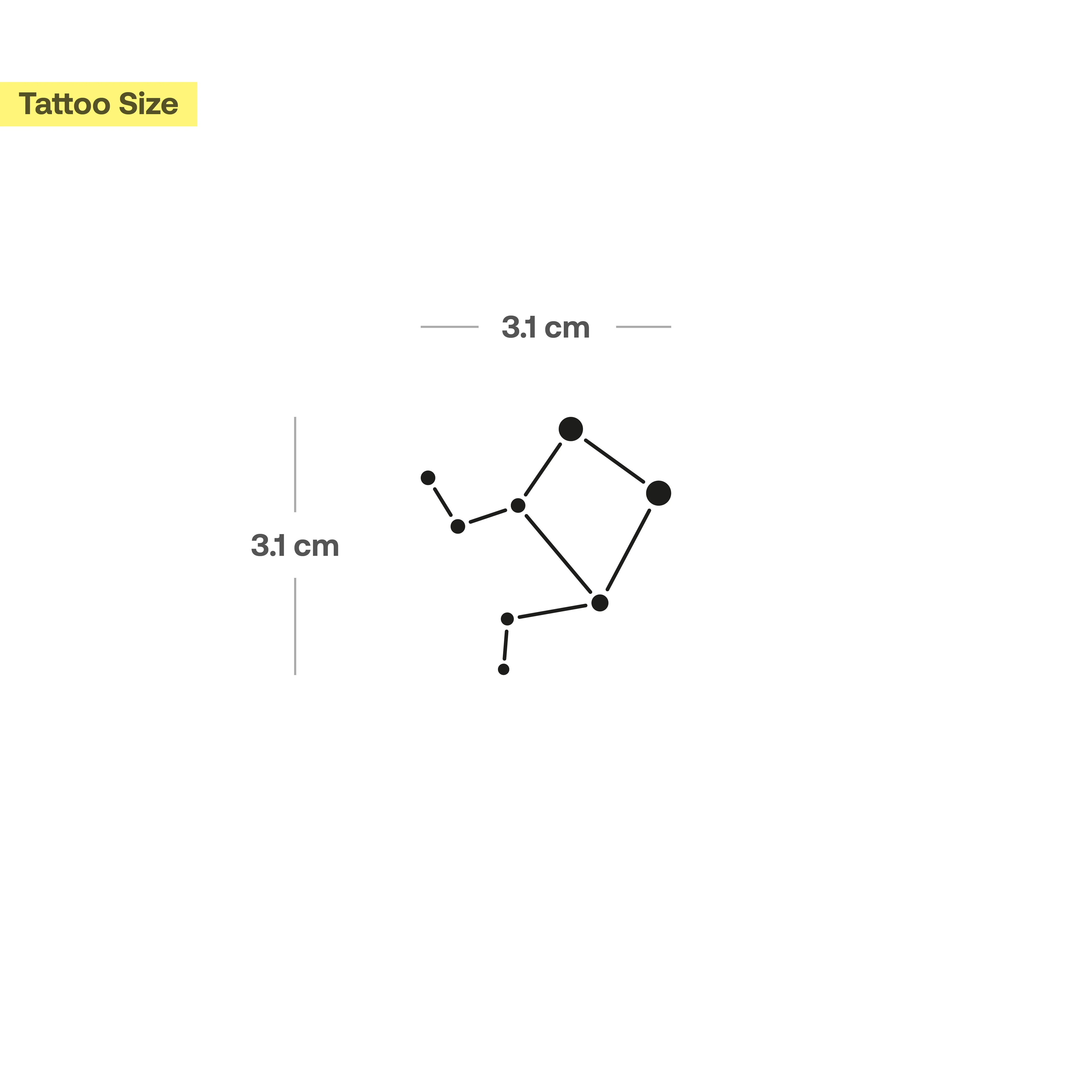 Le tatouage de la constellation de la Balance - Image 3