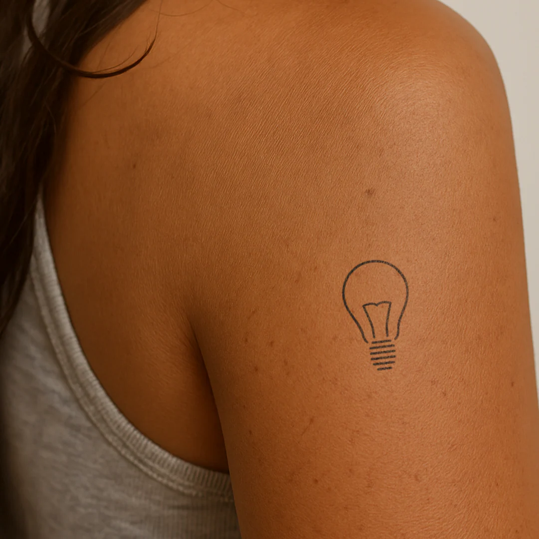 tatouage ampoule