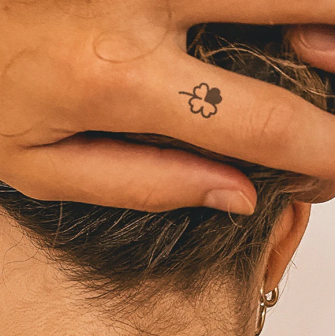 Lot de tatouages de trèfle de l'amitié - Image 5