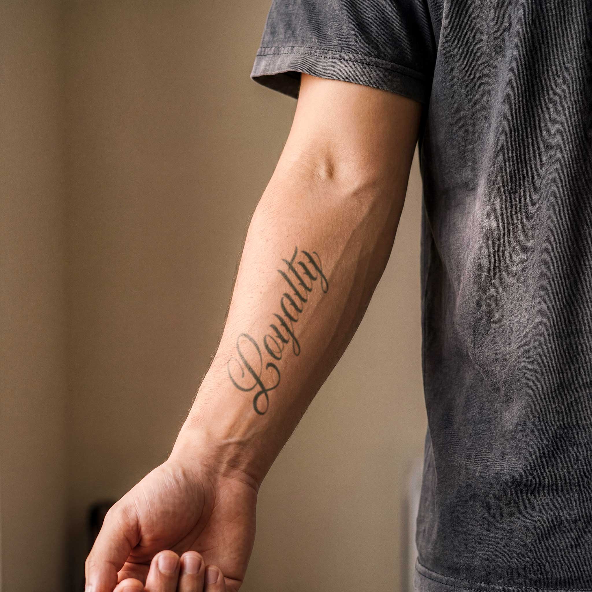 Tatouage "Loyalty"